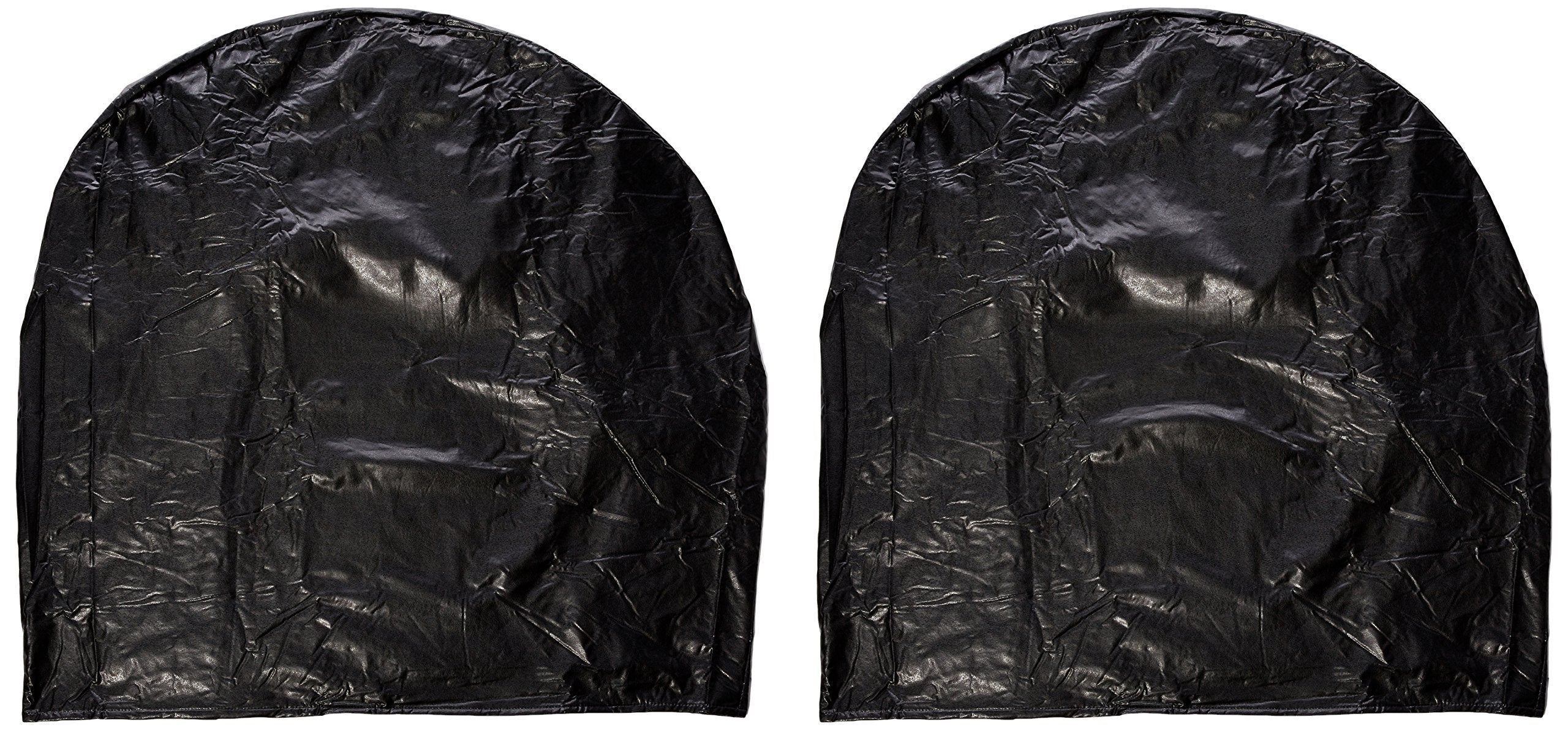 Adco 3976 Black Oversize Vinyl Ultra Tyre Gard Wheel Cover, (Set Of 2) (Fits Tire Diameter 43''-45'')