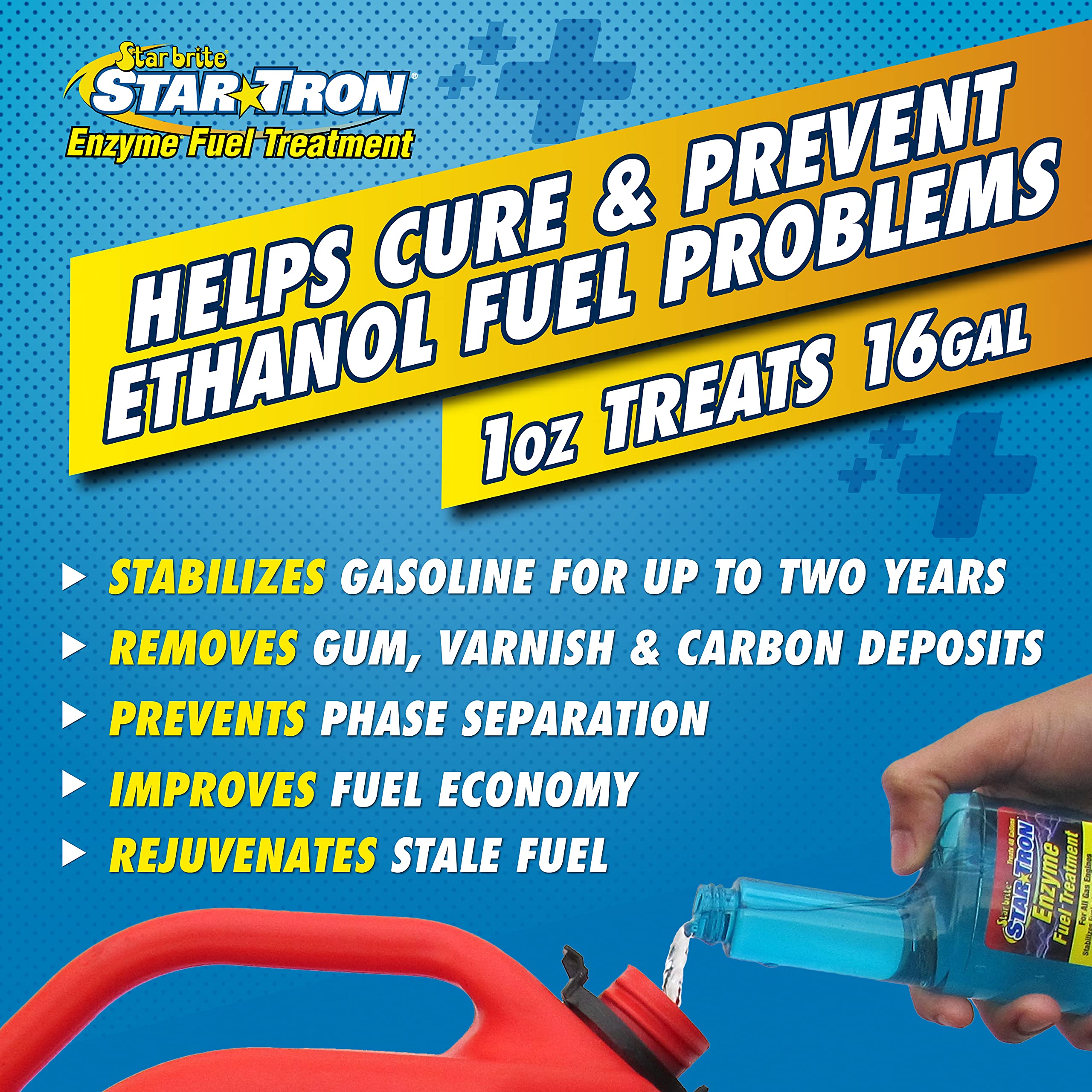 Star Tron Enzyme Fuel Additive 1 Gallon 093000N