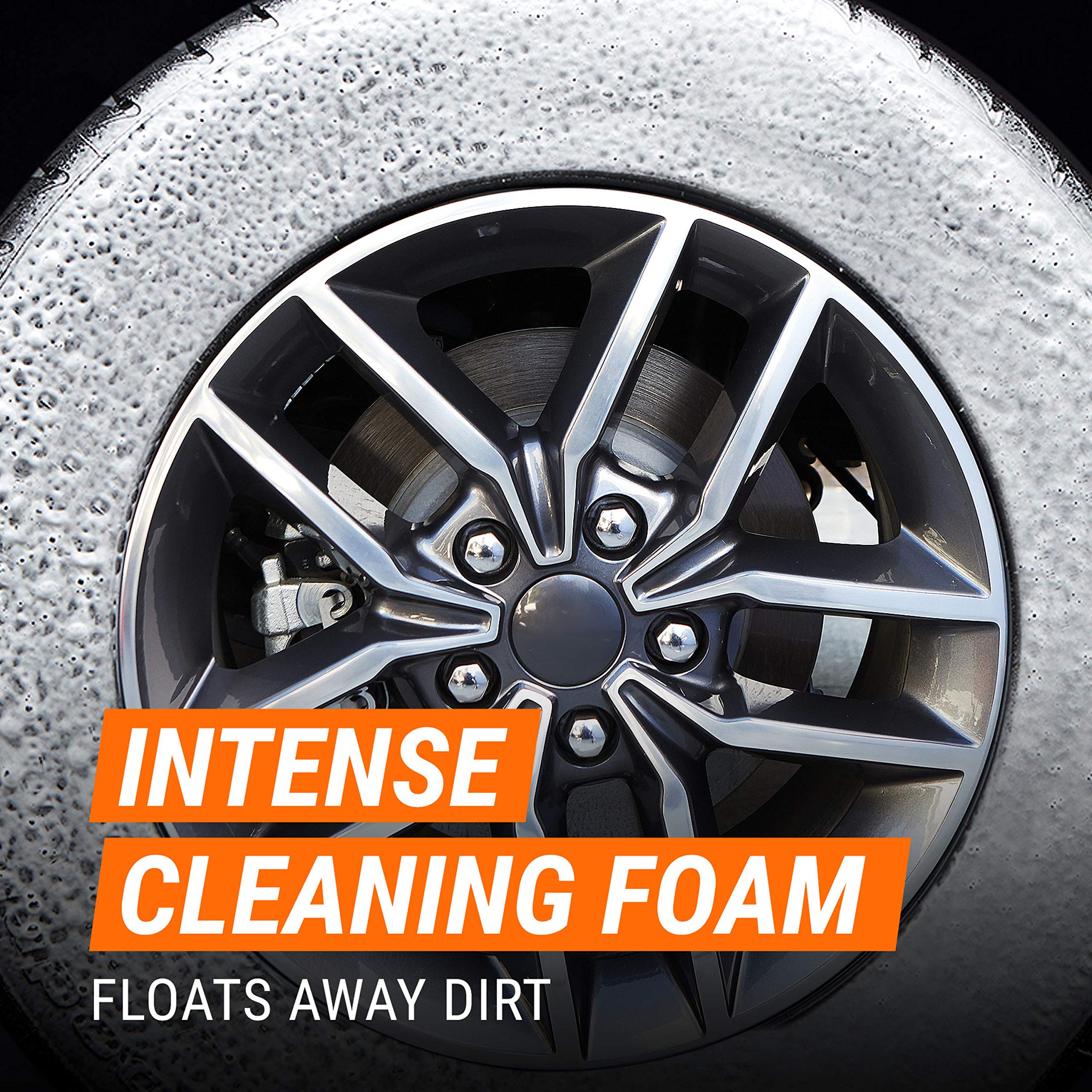 Armor All Tire Foam Ultra Shine, 18 oz Cans (Pack of 6) - Black, Foam, Model 14900