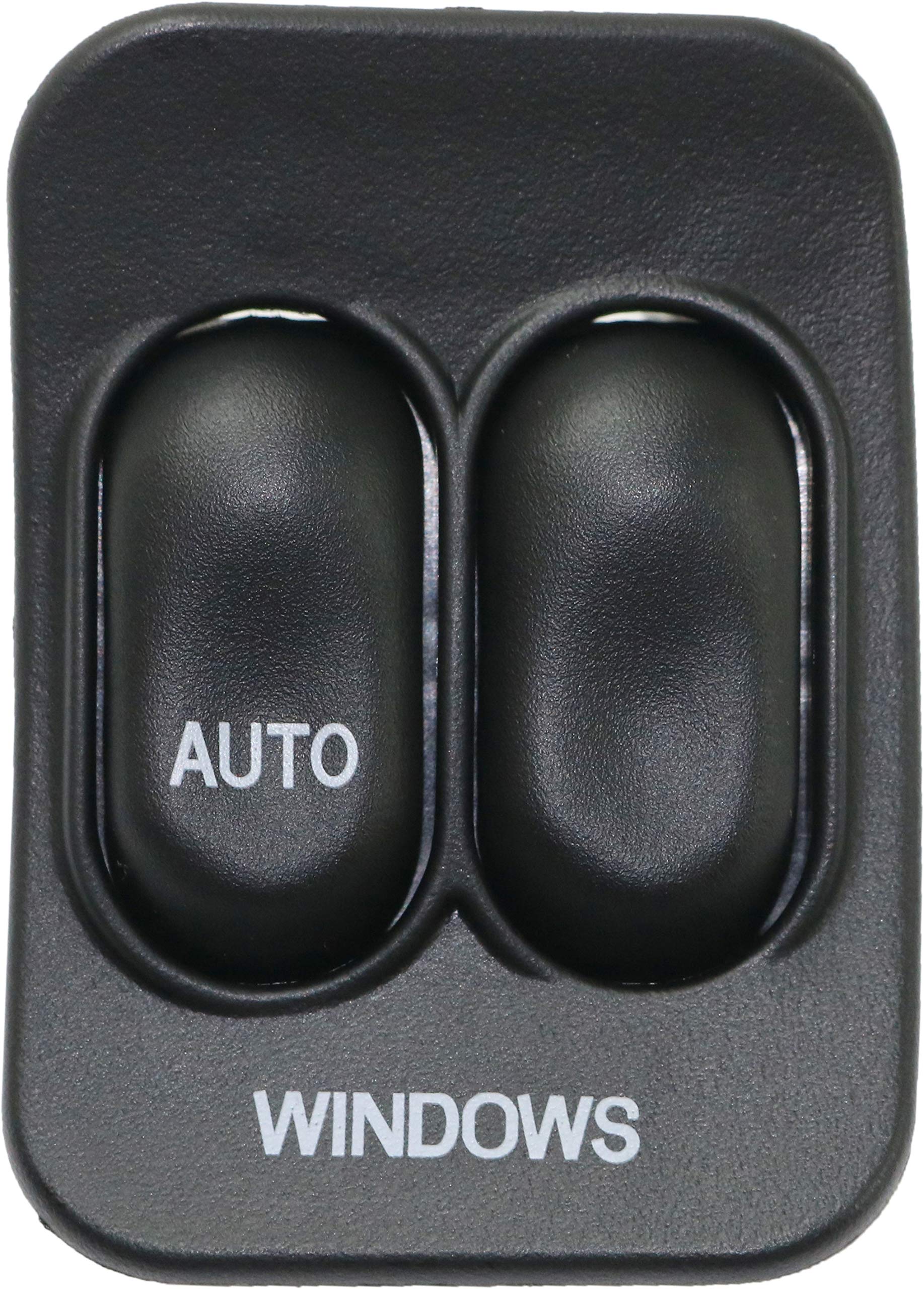 Evan Fischer Master Power Window Switch Compatible With Ford Ranger 1995-2007 Black 8-Prong Blade Male Terminal; Female Connector Replaces # Dws150, 901360, F57Z14529B