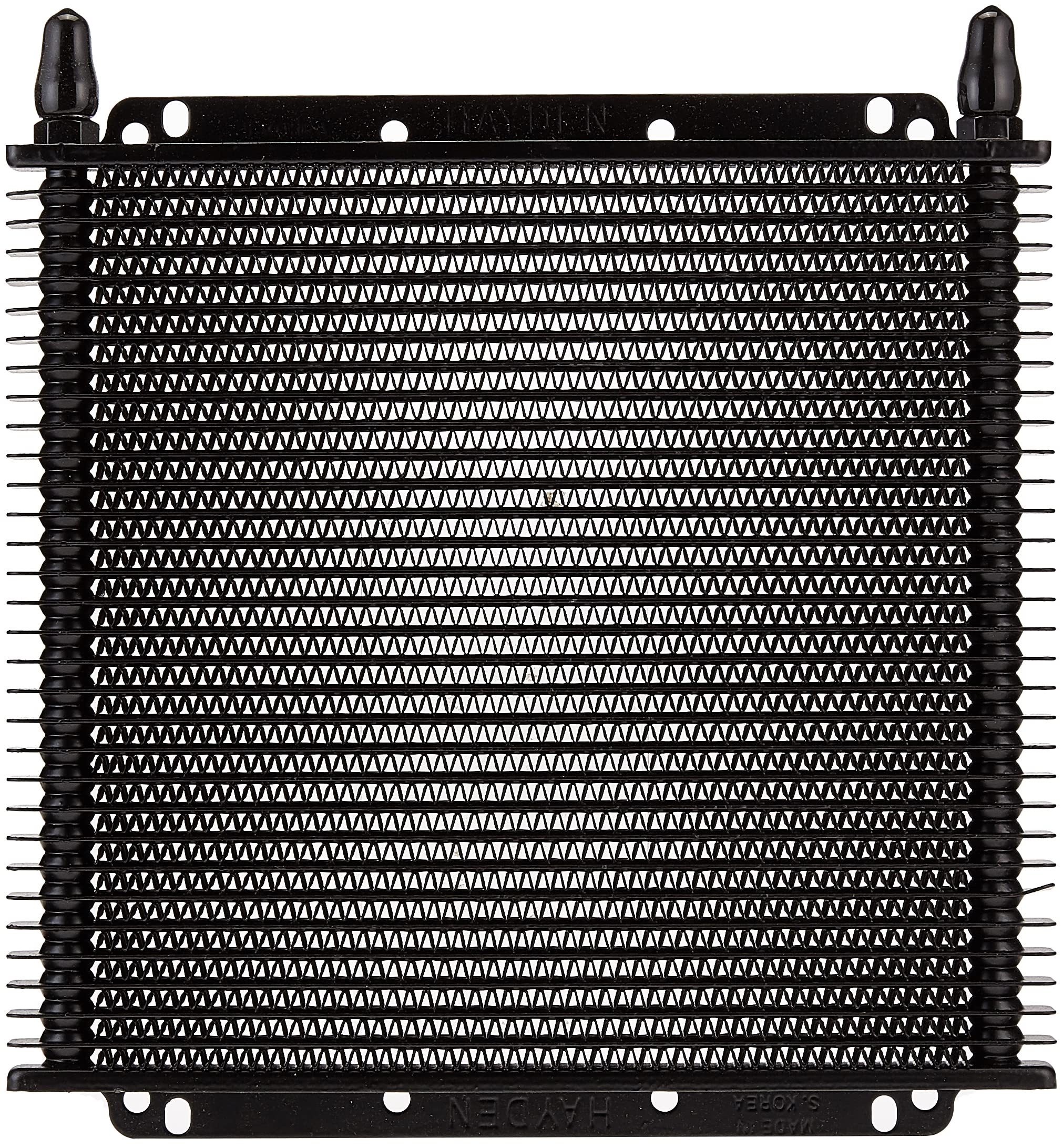 Hayden Automotive 689 Auxiliary Transmission Cooler - 11.6” x 11” x 0.75” - Enhances Towing Capacity, Not a Direct OE Replacement
