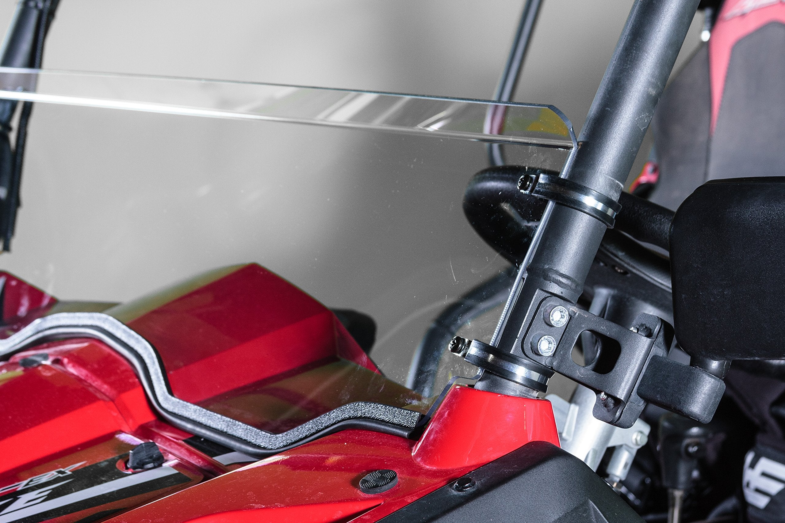 TerraRider Half UTV Windshield - Clear Polycarbonate for CF Moto ZForce (Excludes ZForce 950 & 2023 800 Models) - Standard 3/16"