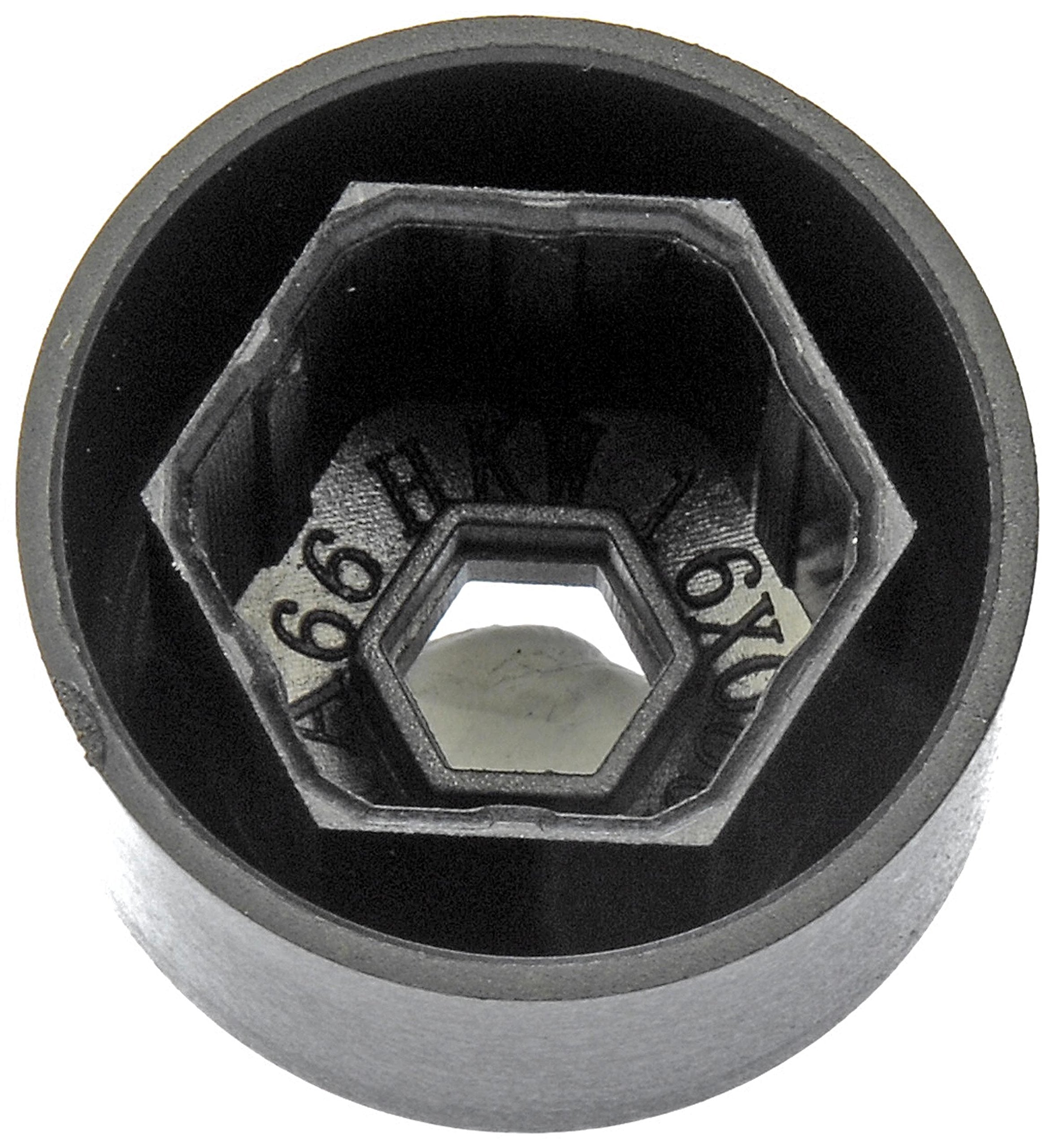 Dorman 611-644 Wheel Fastener Cover Compatible With Select Volkswagen Models, Black, 5 Pack