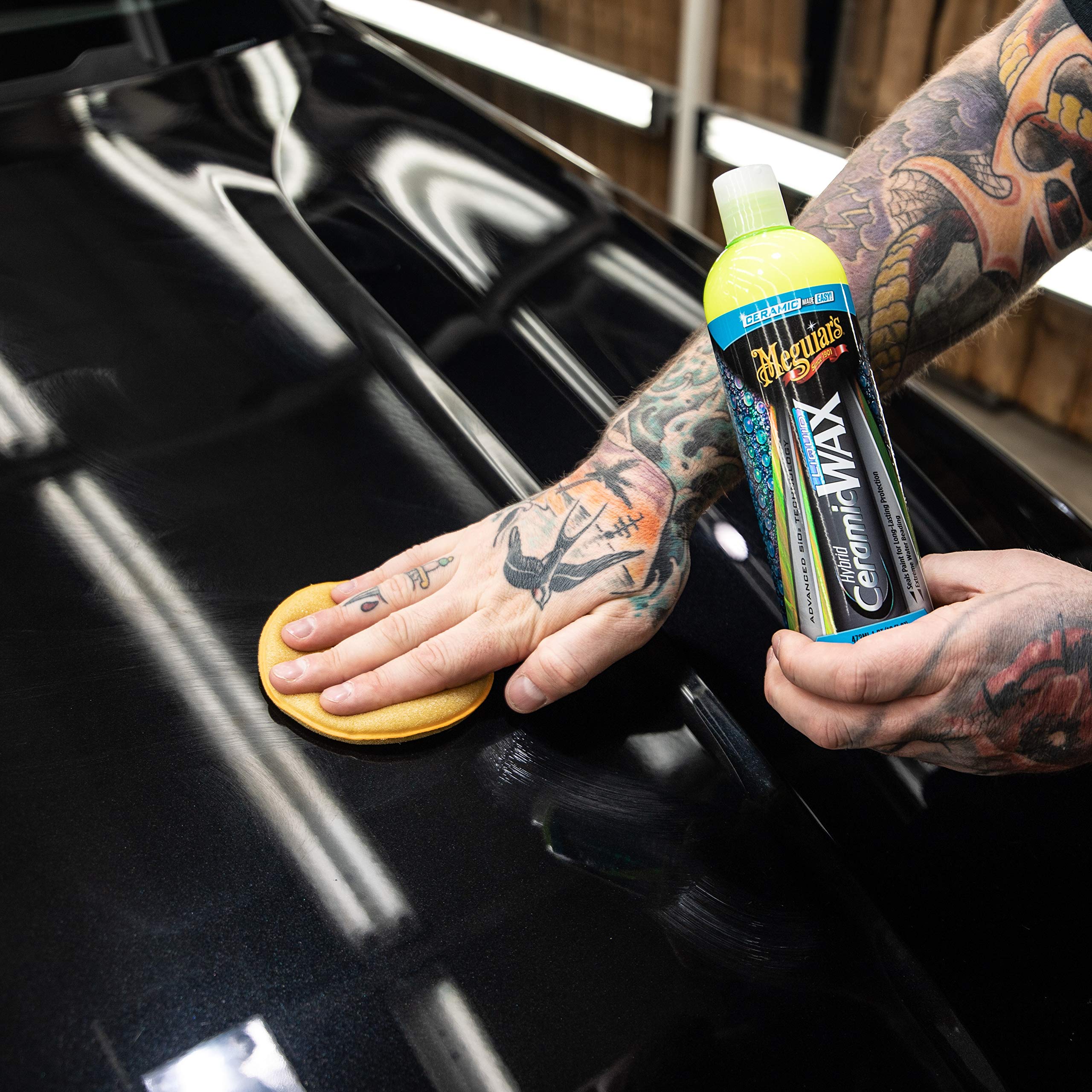 Meguiar'S G200416Eu Hybrid Ceramic Liquid Car Wax 473Ml Advanced Sio2 Technology