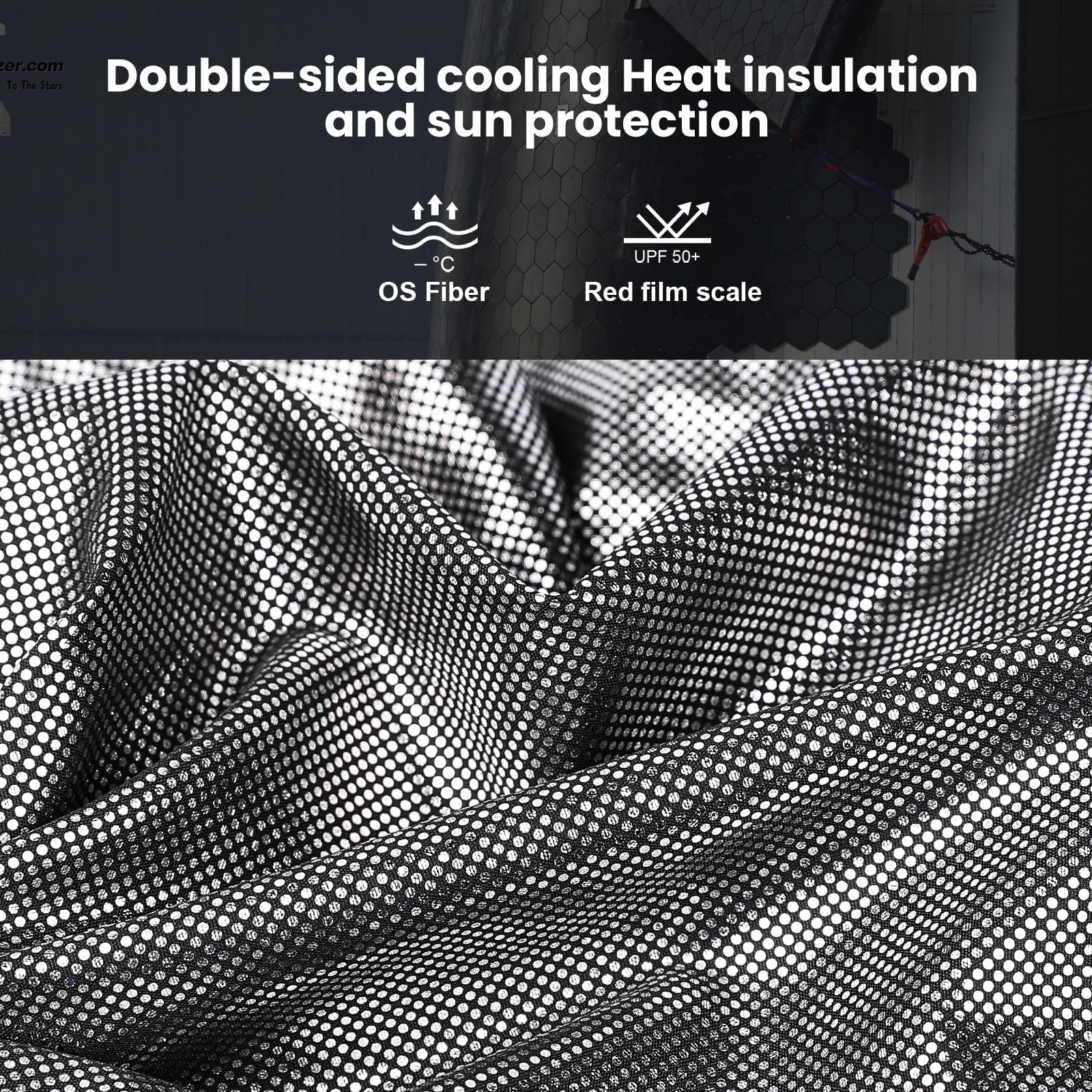 2025 Upgraded Cybertruck Roof Sunshade Heat-Insulating, Uv-Protective, Nano-Reflective Interior Accessories For Tesla Cybertruck