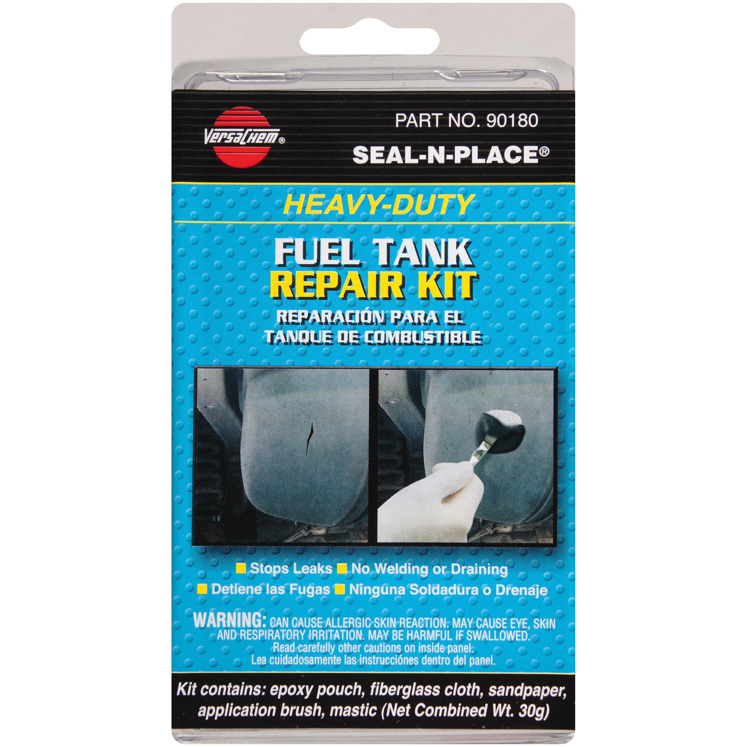 Versachem 90180 HeavyDuty Fuel Tank Repair Kit  30 Grams