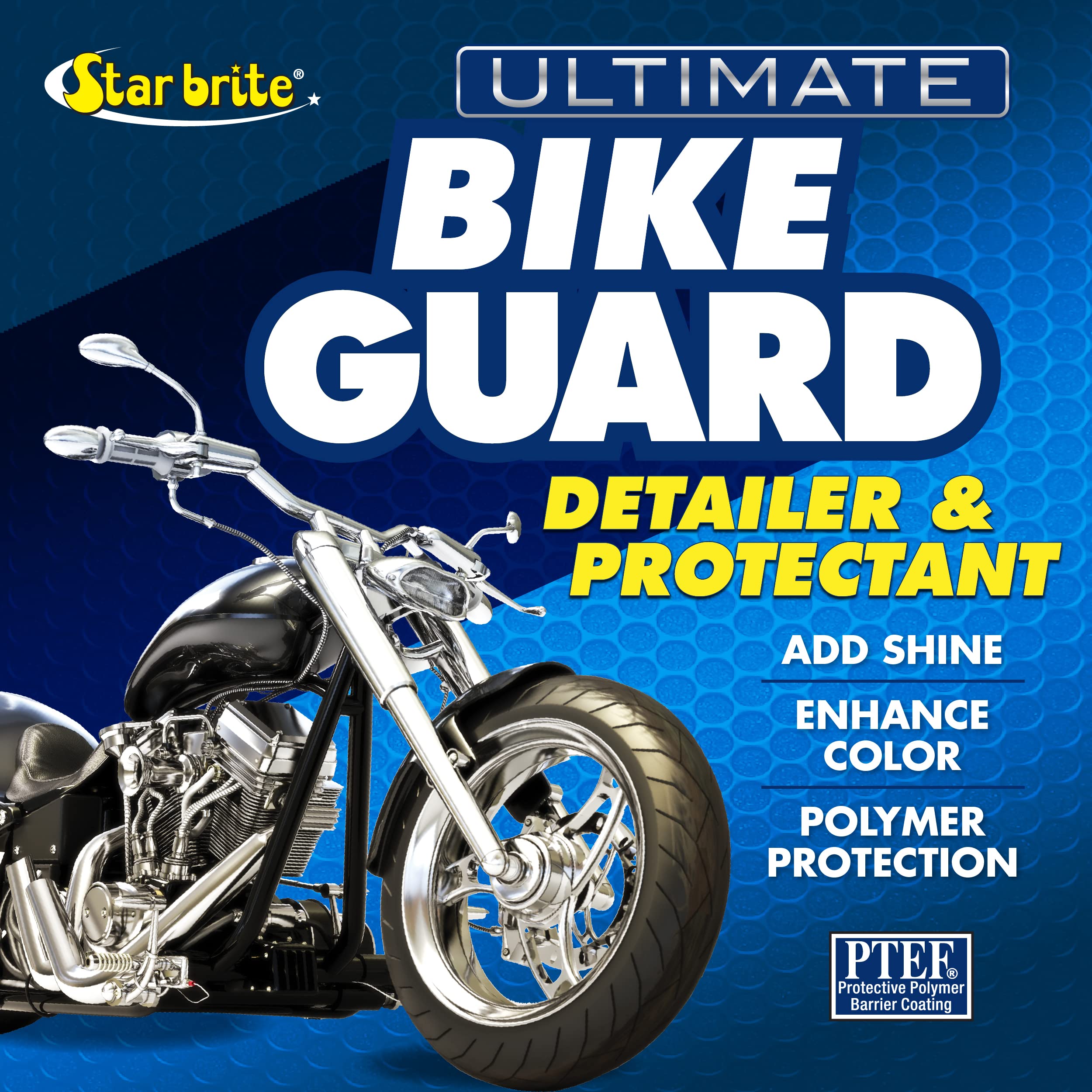 STAR BRITE Ultimate Bike Guard - Motorcycle Detailer & Protectant Spray - Remove Road Grime, Add Shine & Protect in 5 Minutes (0