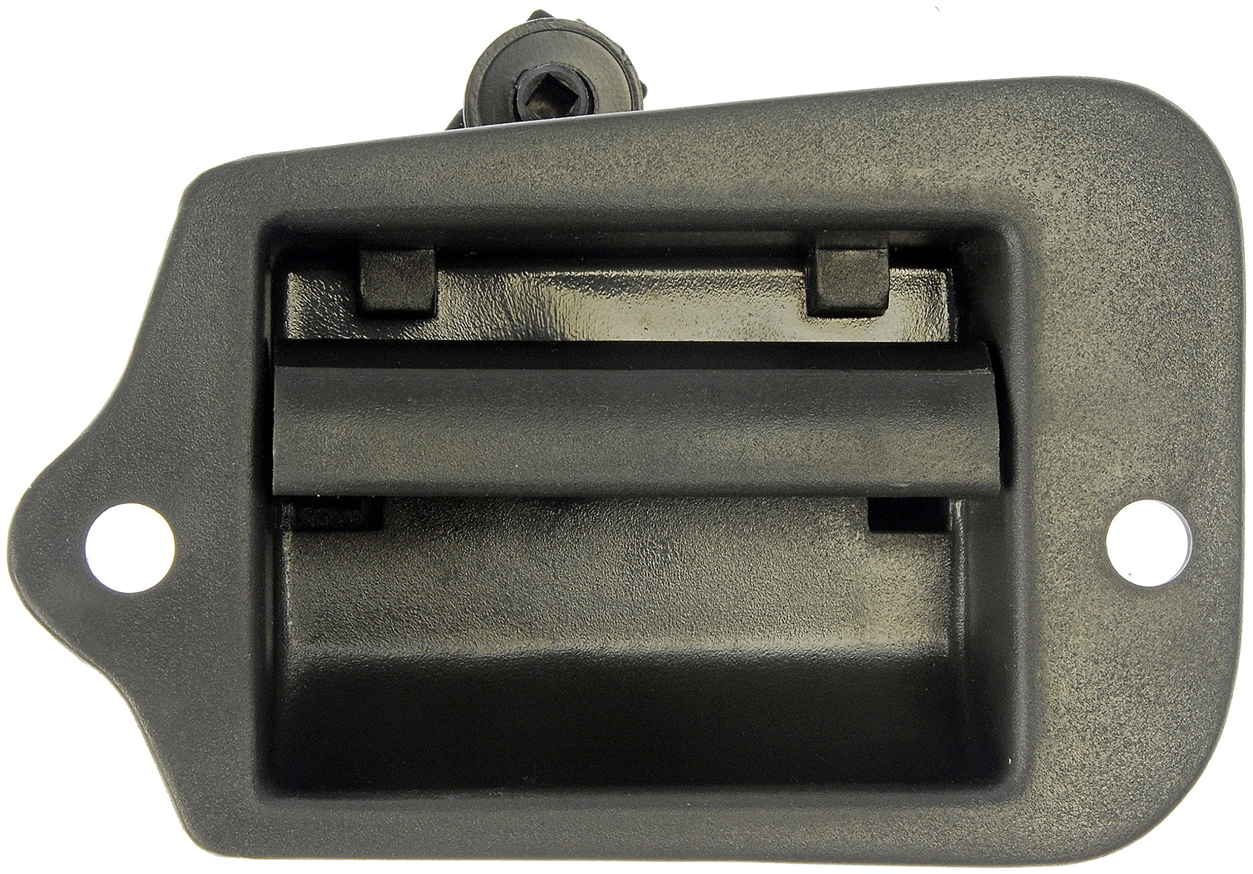 Dorman Rear Driver Side Door Handle, Smooth Black, Plastic, Model 74300, Compatible with Select Chevrolet/GMC Models