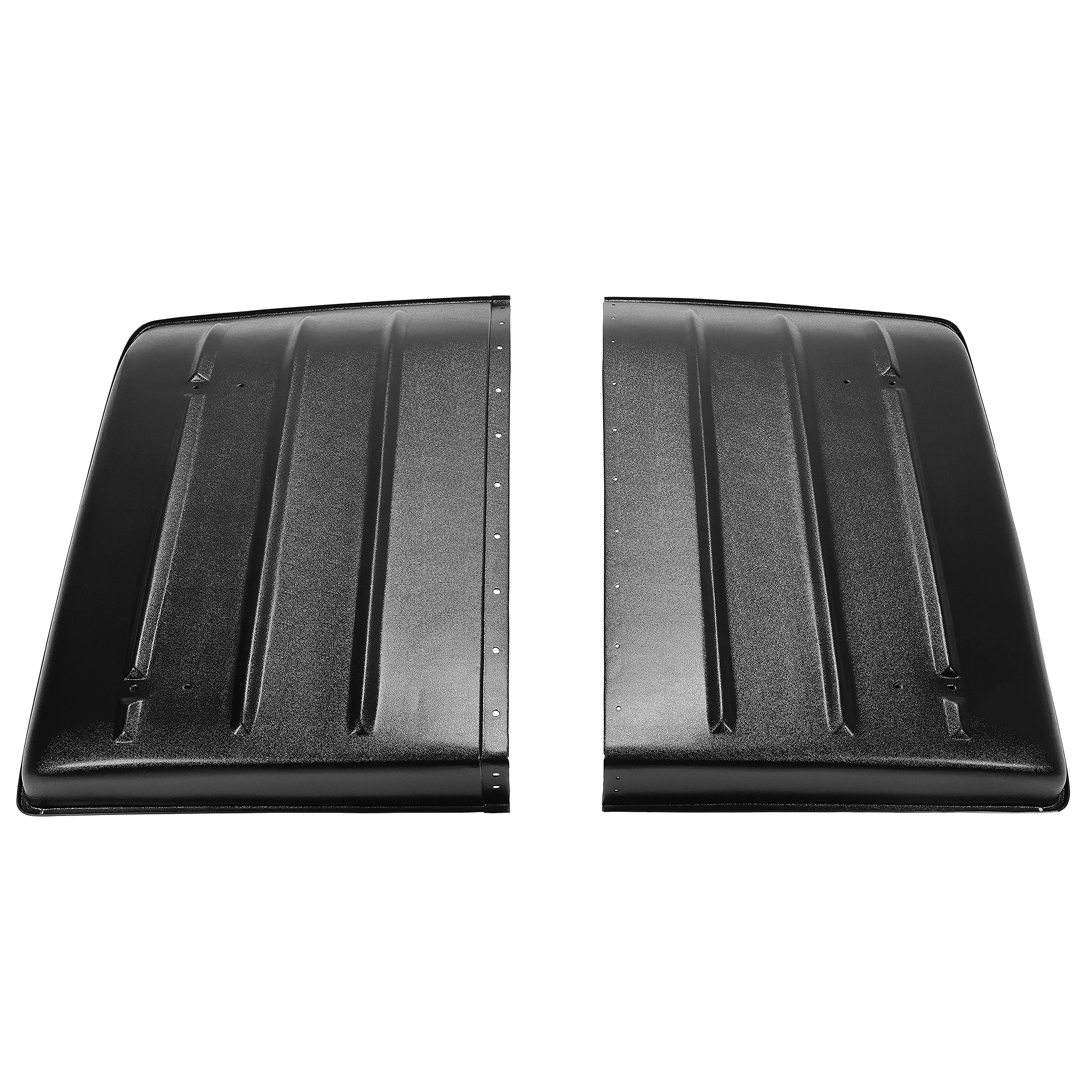 KUAFU Hard Roof Top for 2005-2024 Kawasaki Mule 600 610 SX 4X4 UTV, Black Plastic Replacement