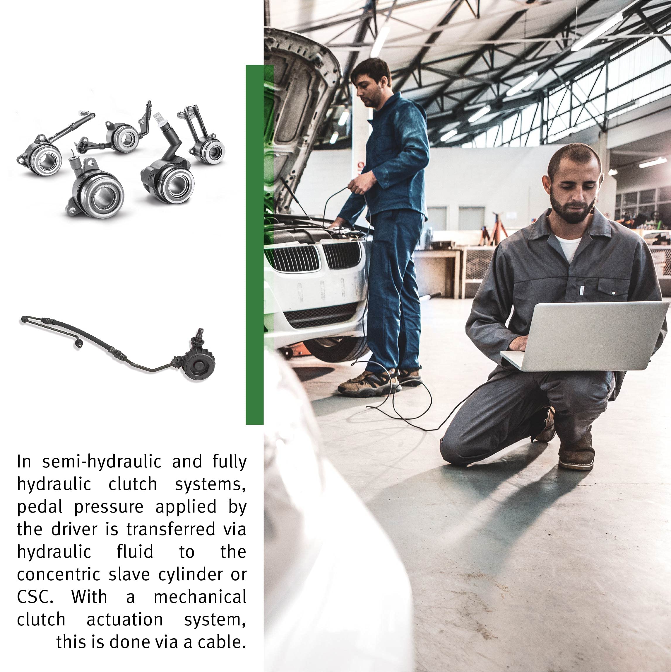 Schaeffler Luk Crs026 Pre-Filled Clutch Hydraulic Assembly, Clutch Release Replacement Parts, Clutch Hydraulics, Oem Clutch Repl