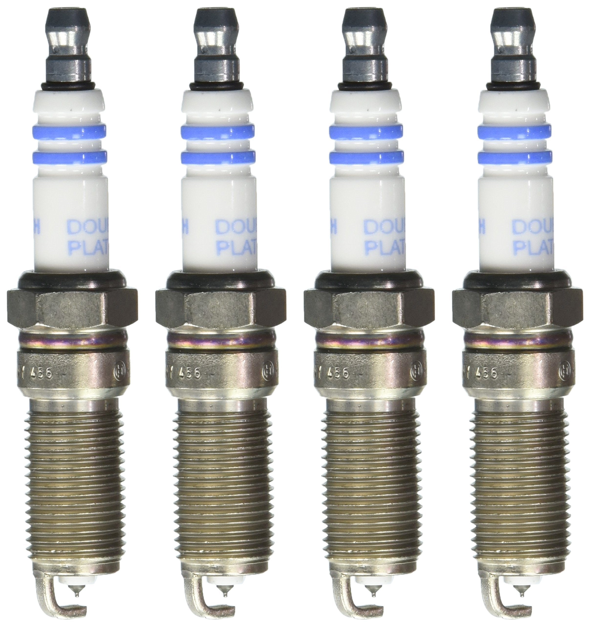 Bosch 8107 Oe Fine Wire Double Platinum Spark Plug - Pack Of 4