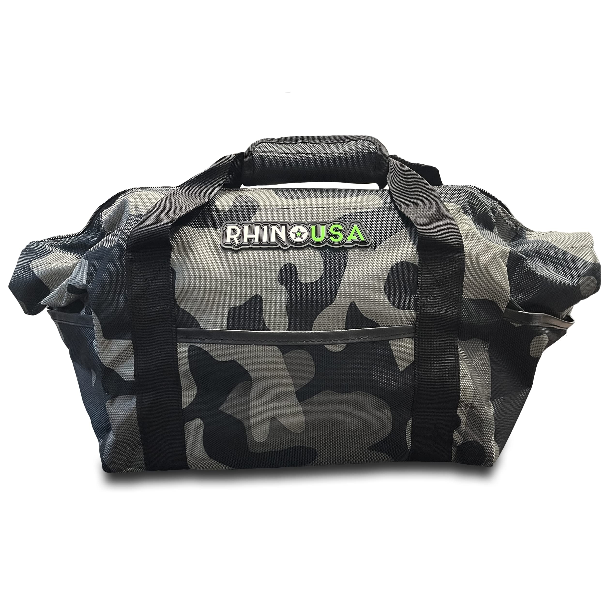 Rhino USA Heavy Duty Recovery Gear Storage Bag  Ultimate Recovery Kit Equipment Bag For OffRoad Gear and 4x4 Accessories  Fit