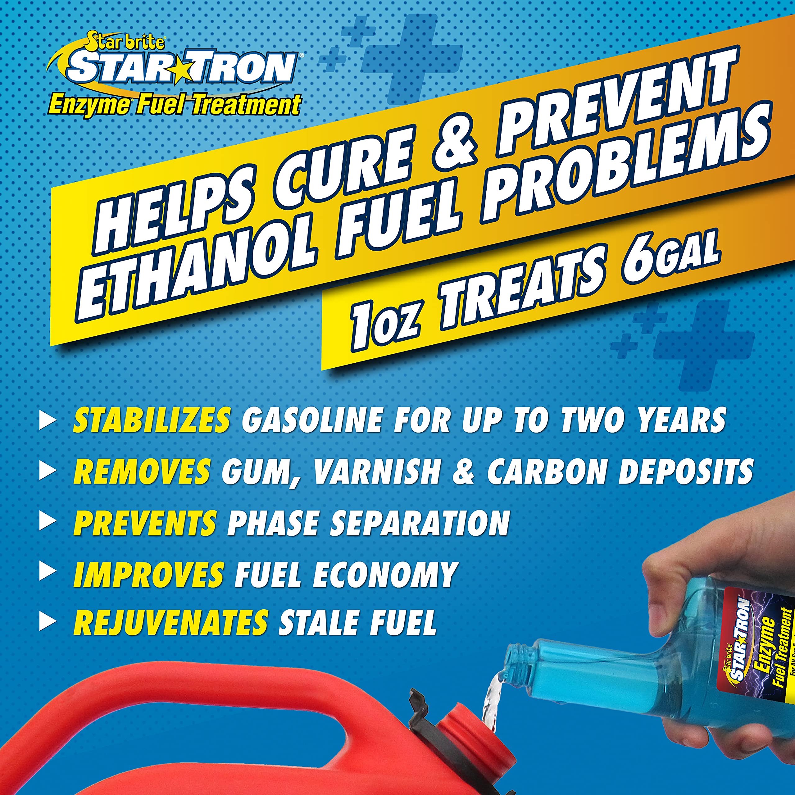 STAR BRITE Tron Small Engine Formula Gasoline Additive (8-Ounce)
