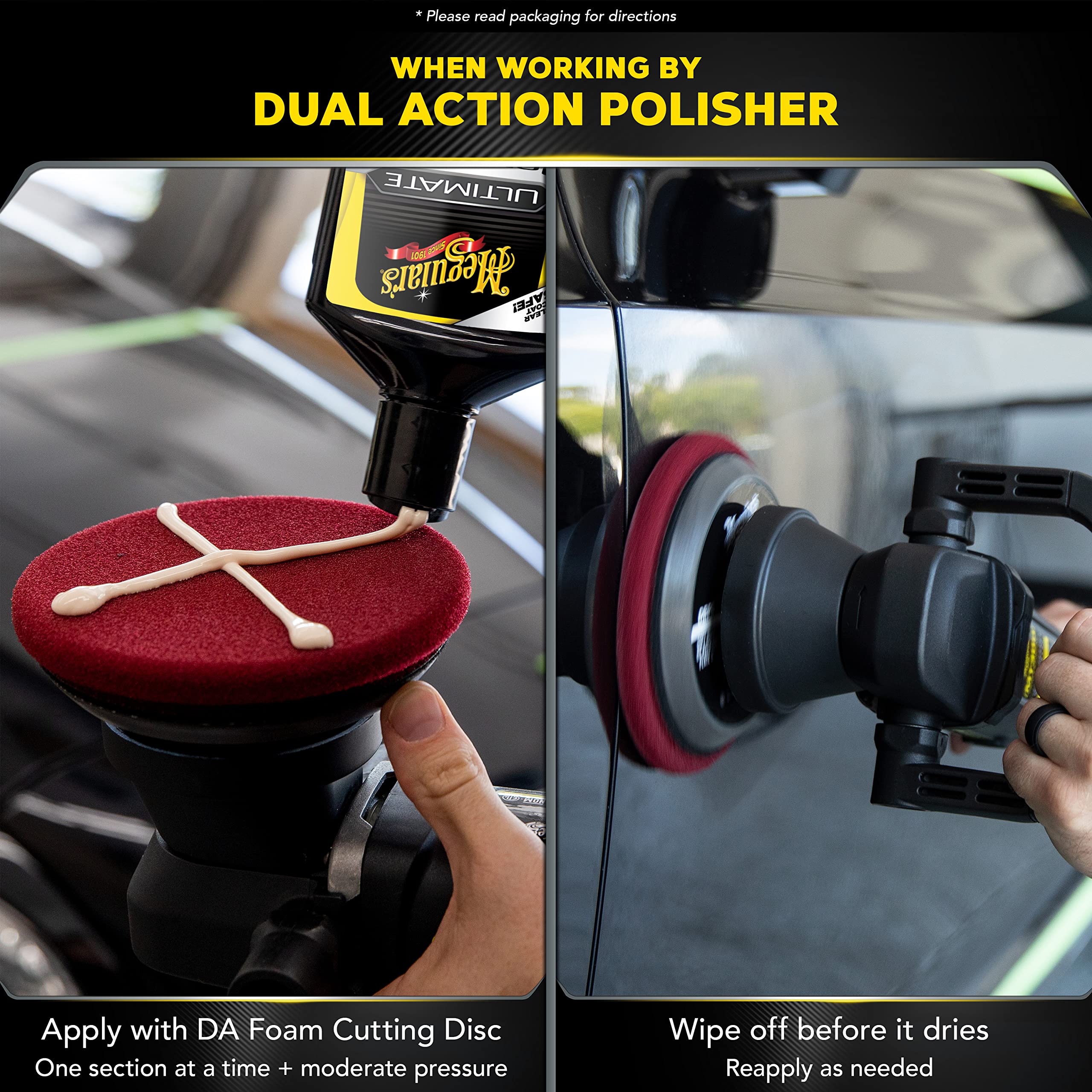 Meguiar's Ultimate Compound, 20 Oz - Remove Scratches, Swirl Marks and Oxidation While you Restore Color and Clarity for a Showr