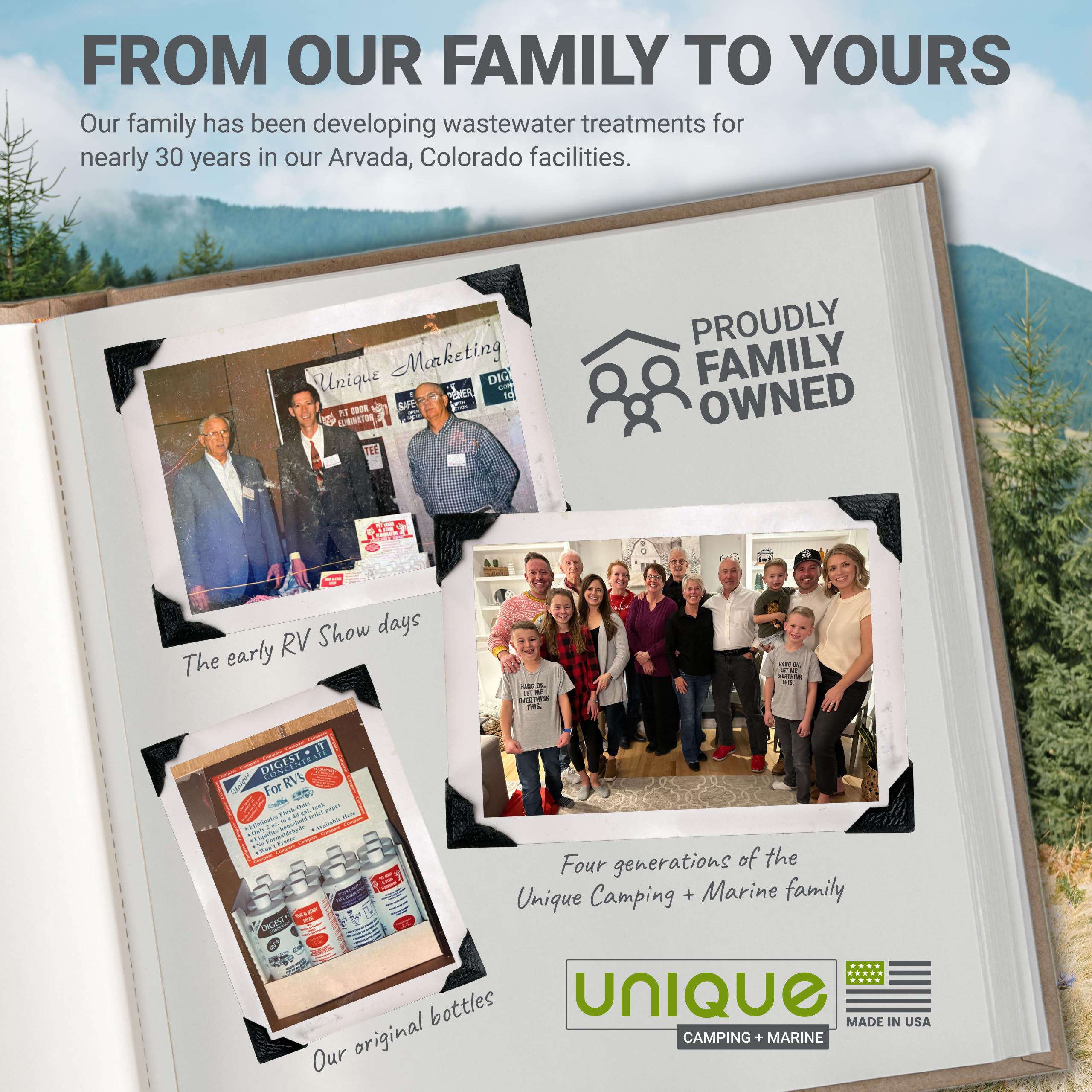 Unique RV Digest-It Ultra Toilet Treatment - 32 oz (Pack of 2) - Eliminates Smells, Liquifies Waste, Easy-Measure Holding Tank Solution