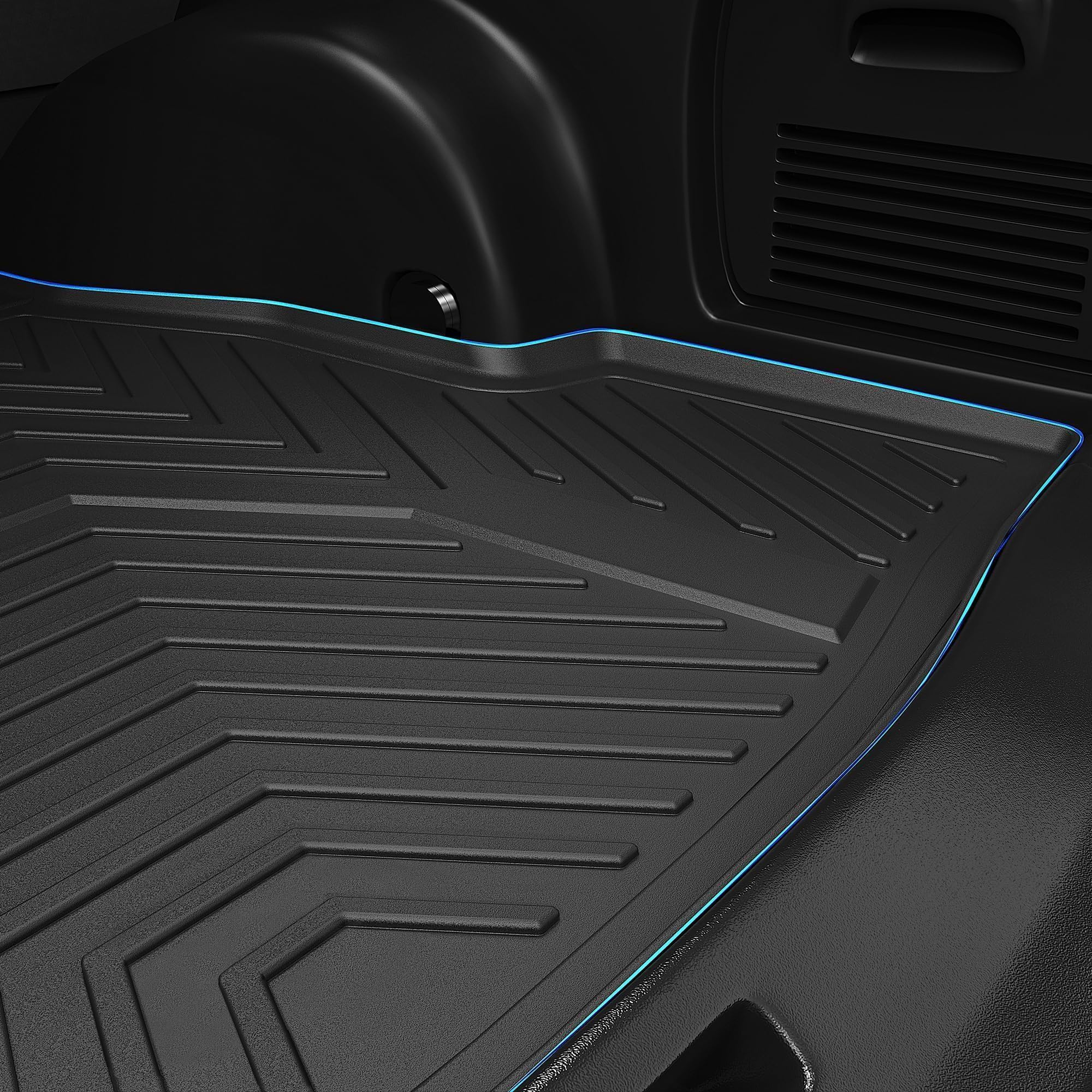 Yitamotor Cargo Mats Fit For 2010-2023 Toyota 4Runner (5 Passenger Models, No 3Rd Seat Or No Sliding Cargo Deck), Custom Fit All