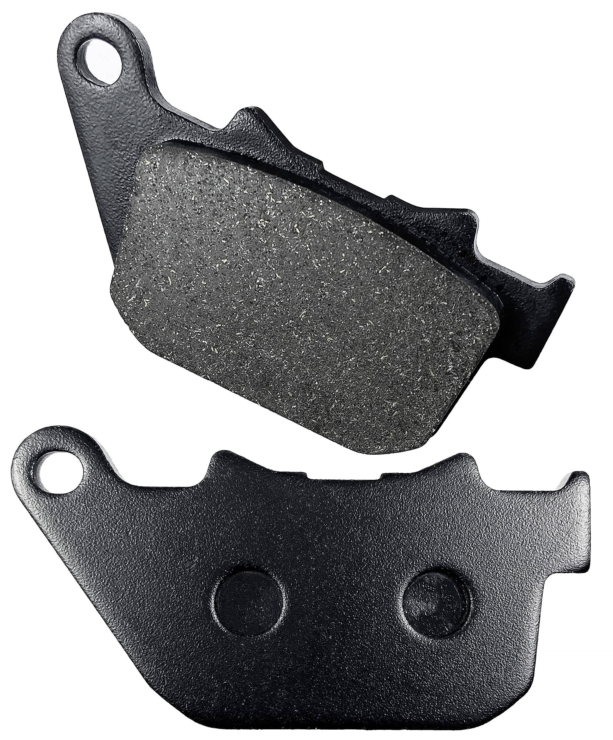 MooLang Brake Pads Front and Rear for Harley Davidson Sportster 1200 XL1200C Custom, Sportster 883 XL883 XL883C Custom, XL883R X