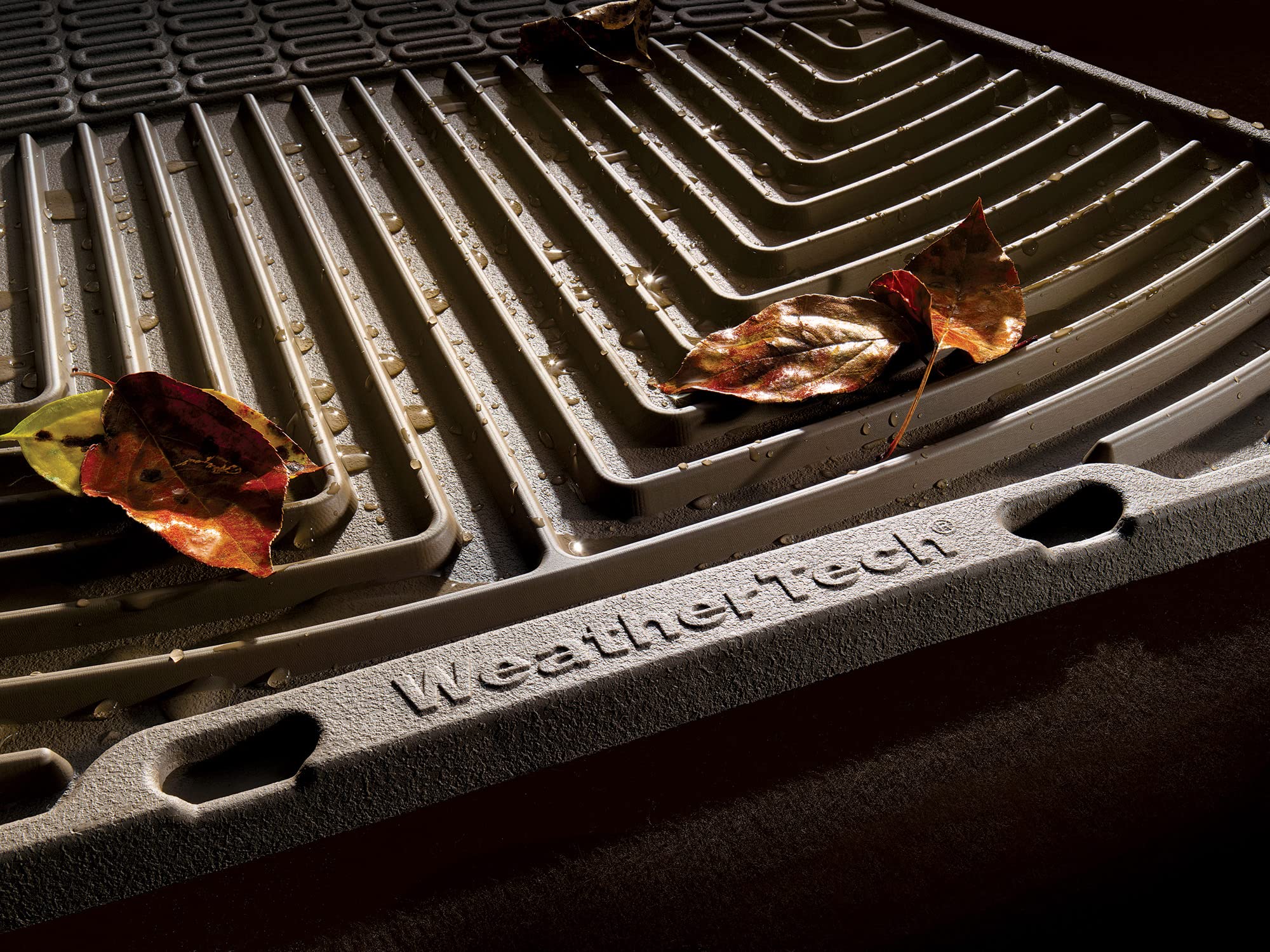 WeatherTech All-Weather Floor Mats for Ford Econoline E-Series W51, Black, Thermoplastic Elastomer (TPE) Material