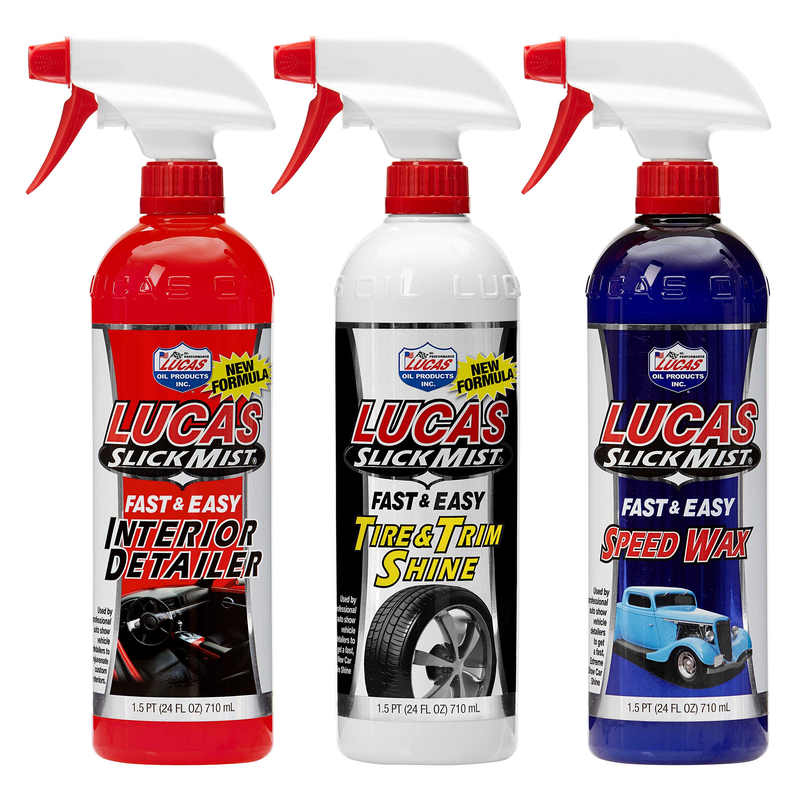 Lucas Oil 10558 Slick Mist Detailing Car Care Kit