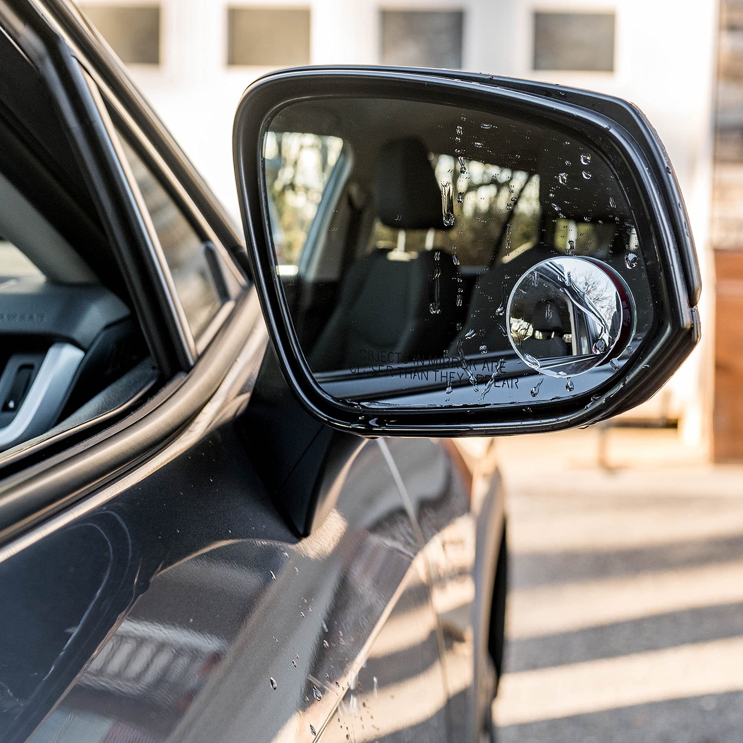 Verivue 2-Inch Round Blind Spot Mirrors for Cars, Universal Fit, HD Convex Wide Angle, Stick-On Frameless Side Mirror Blindspot,