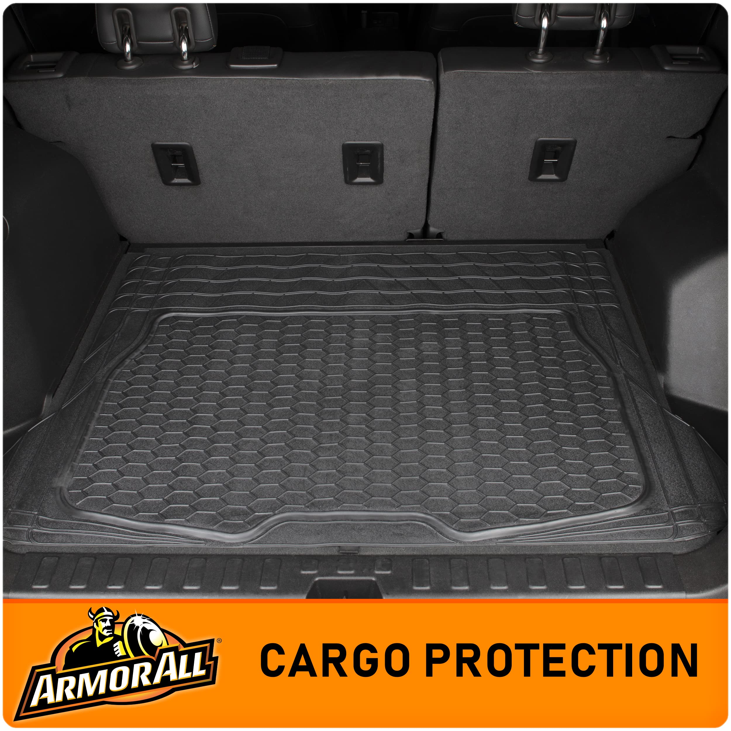 Armor All Heavy-Duty Cargo Mat, All-Weather Car Mat, Universal Fit Floor Mat For Cars, Trucks, Suvs, Cargo Area Floor Liner, All