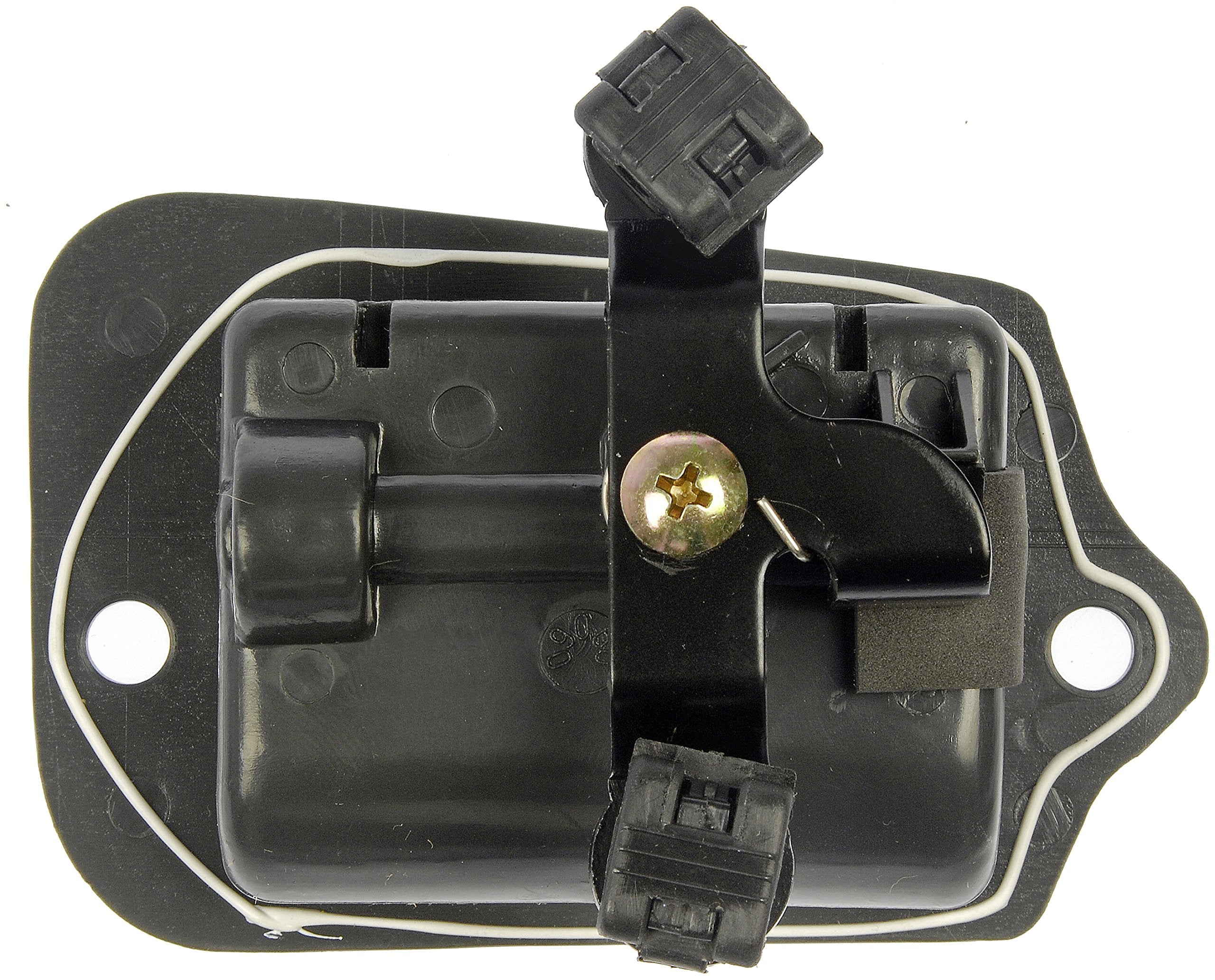 Dorman Rear Driver Side Door Handle, Smooth Black, Plastic, Model 74300, Compatible with Select Chevrolet/GMC Models