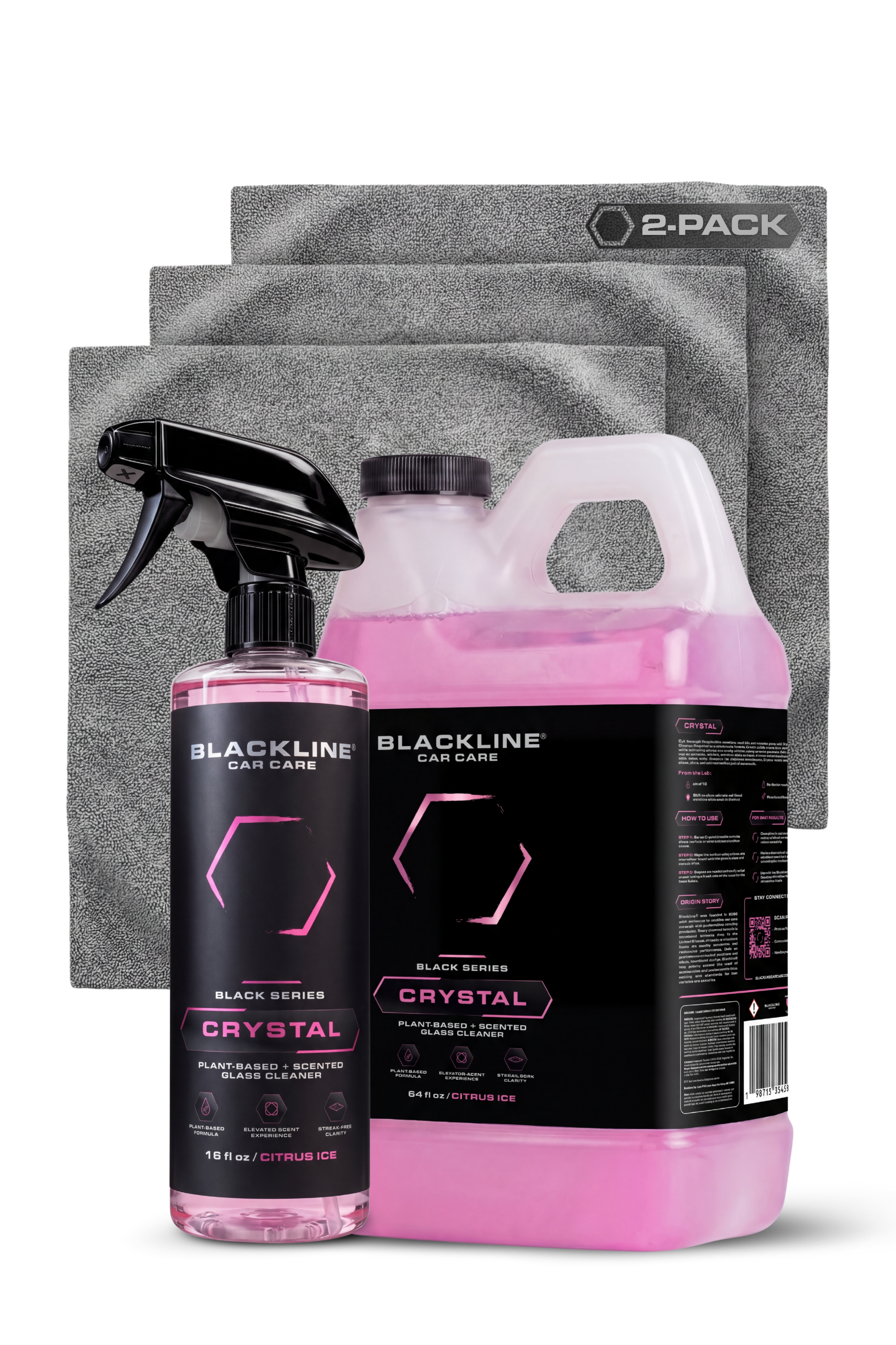 BLACKLINE® CRYSTAL GLASS CLEANER