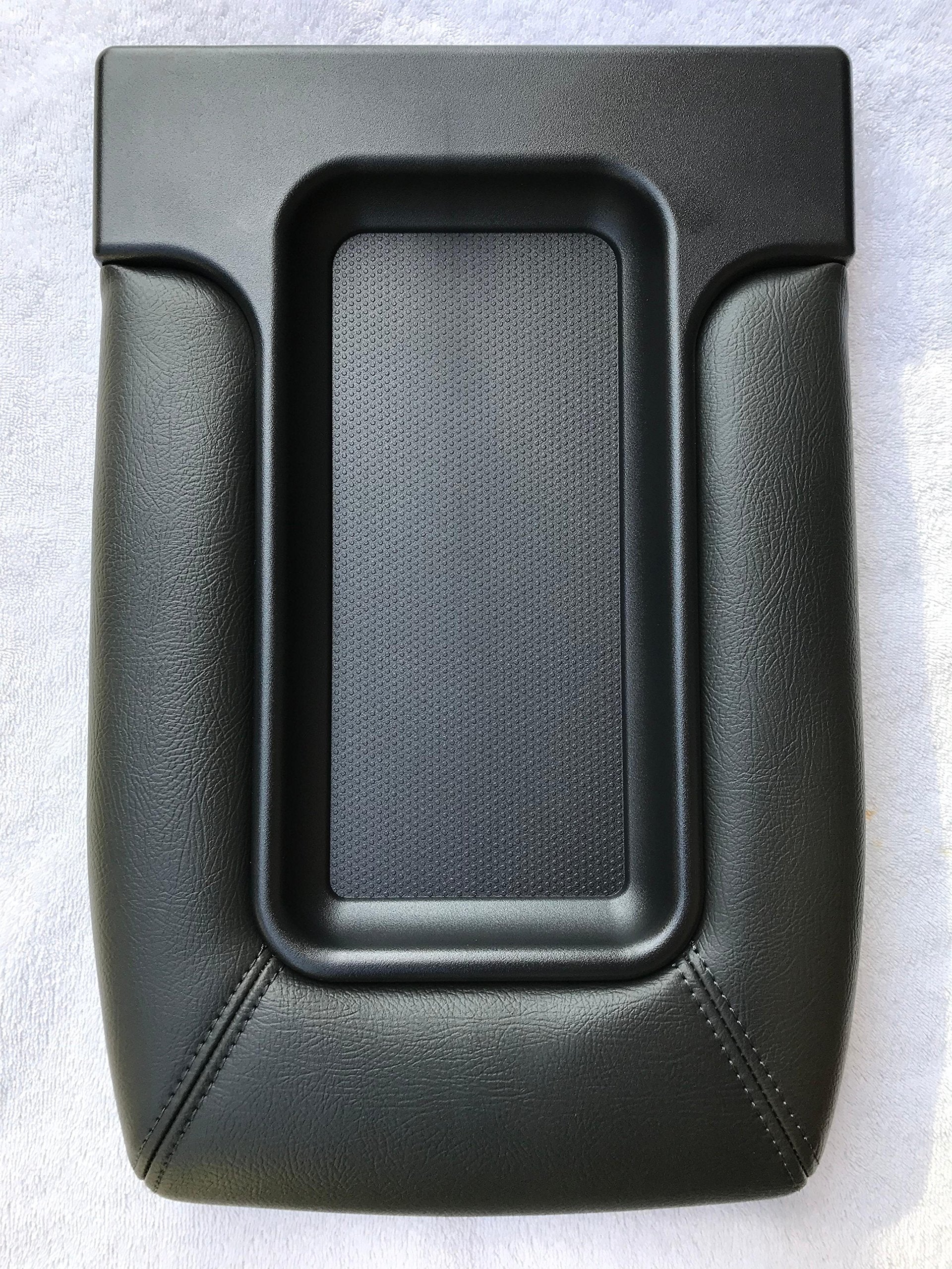 Itek Auto Center Console Storage Top Lid Armrest Replacement Kit Redesigned Dark Grey Fits 1999-2007 Silverado Sierra Tahoe Aval
