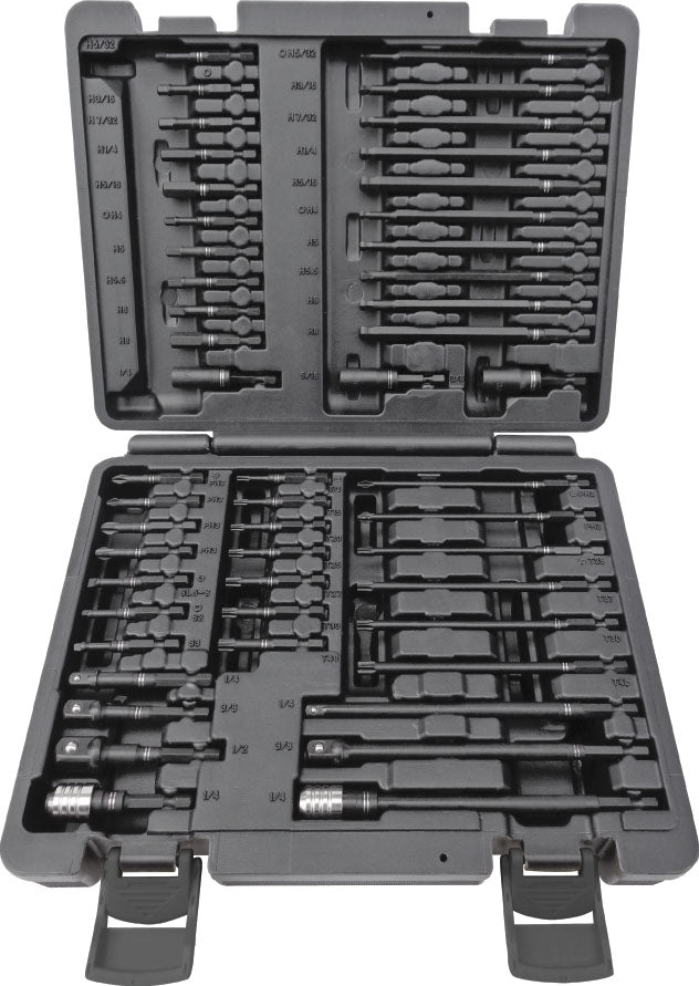 50 Pc. Torsion Impact Bit Set