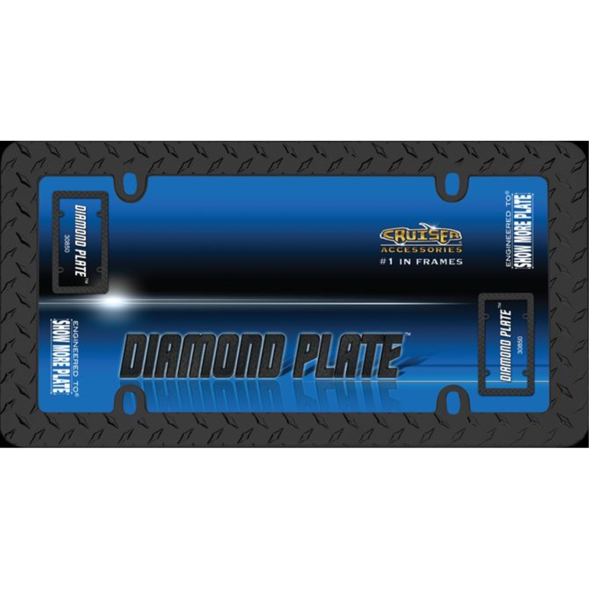 DIAMOND PLATE  MATTE BLAC
