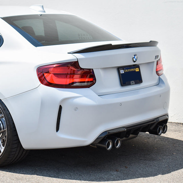 BMW F87 M2 & F22 CS Style Trunk Spoiler - Carbon Fiber