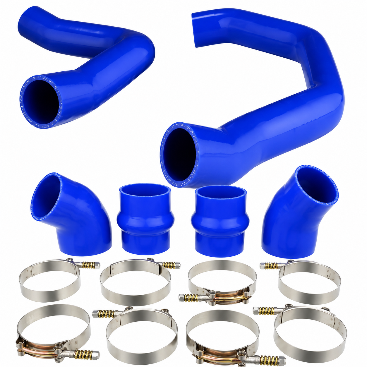 Silicone Radiator Hose and Intercooler Boot Kit For 94-97 Dodge Ram Cummins 5.9L