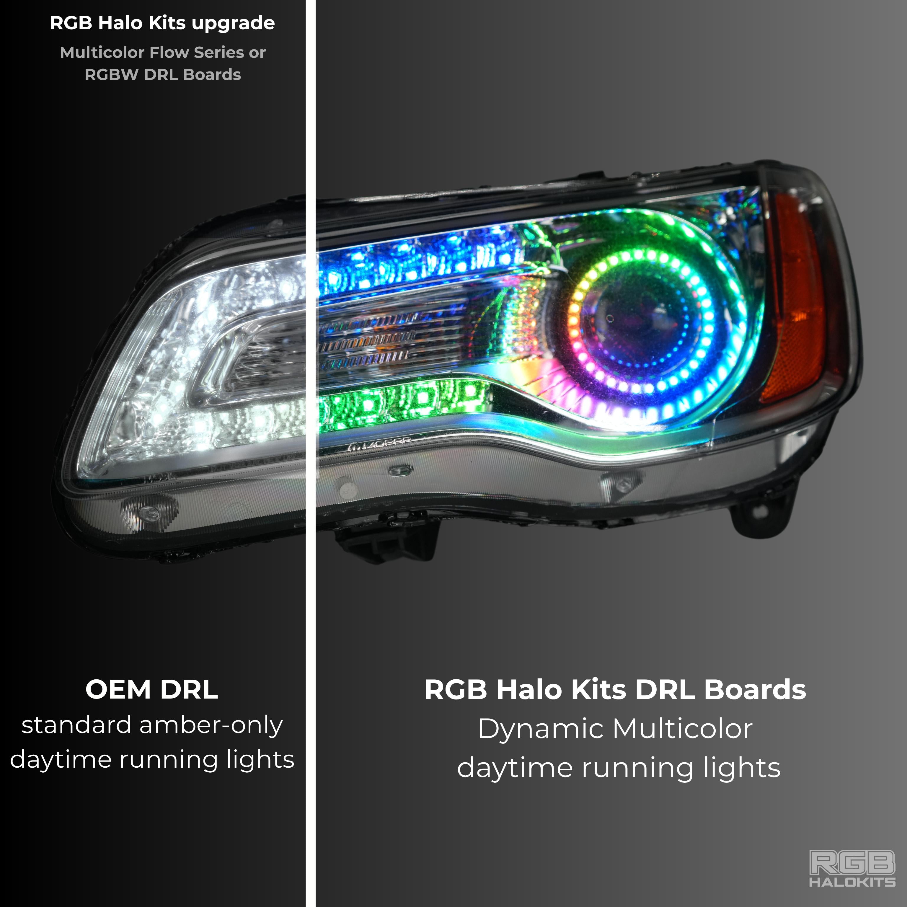 Chrysler 300 Multicolor Flow Series DRL Boards (2011–2023)