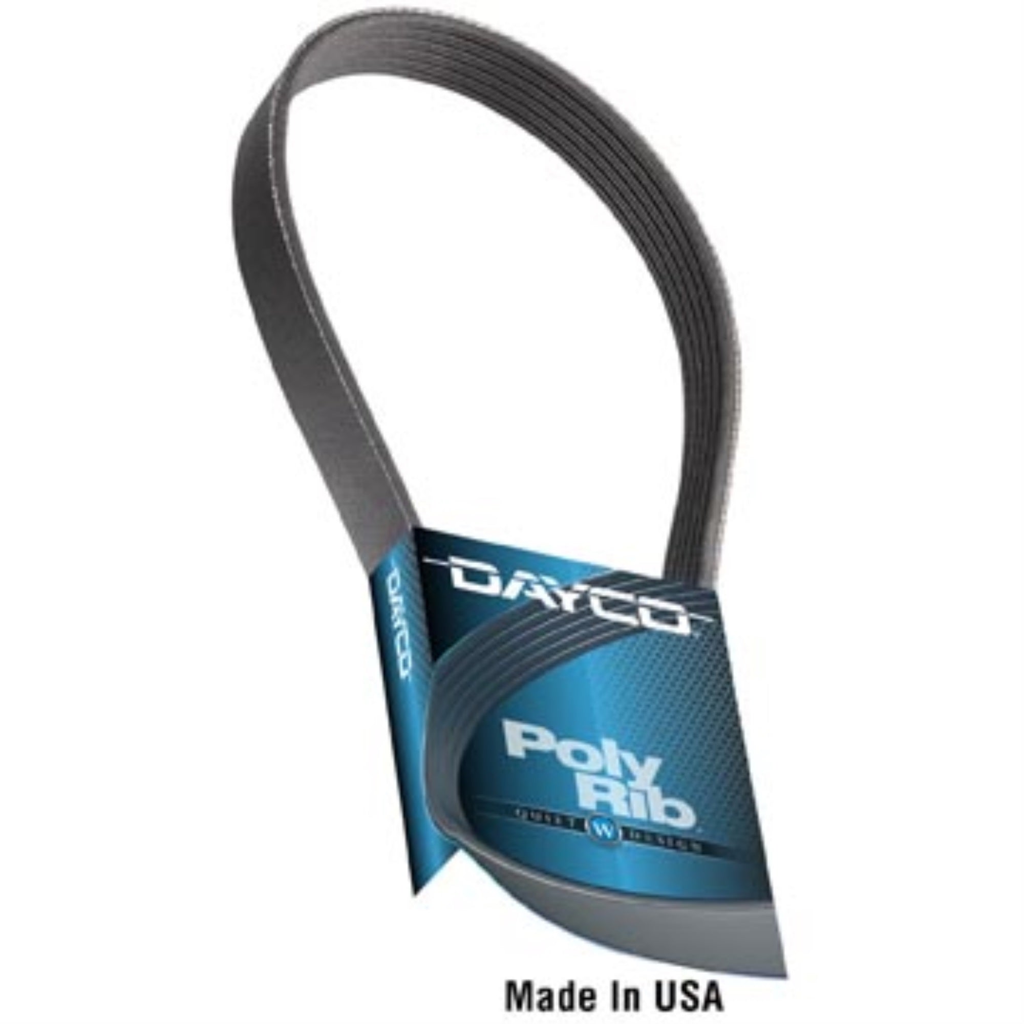 Dayco 5050755 Serpentine Belt , Black