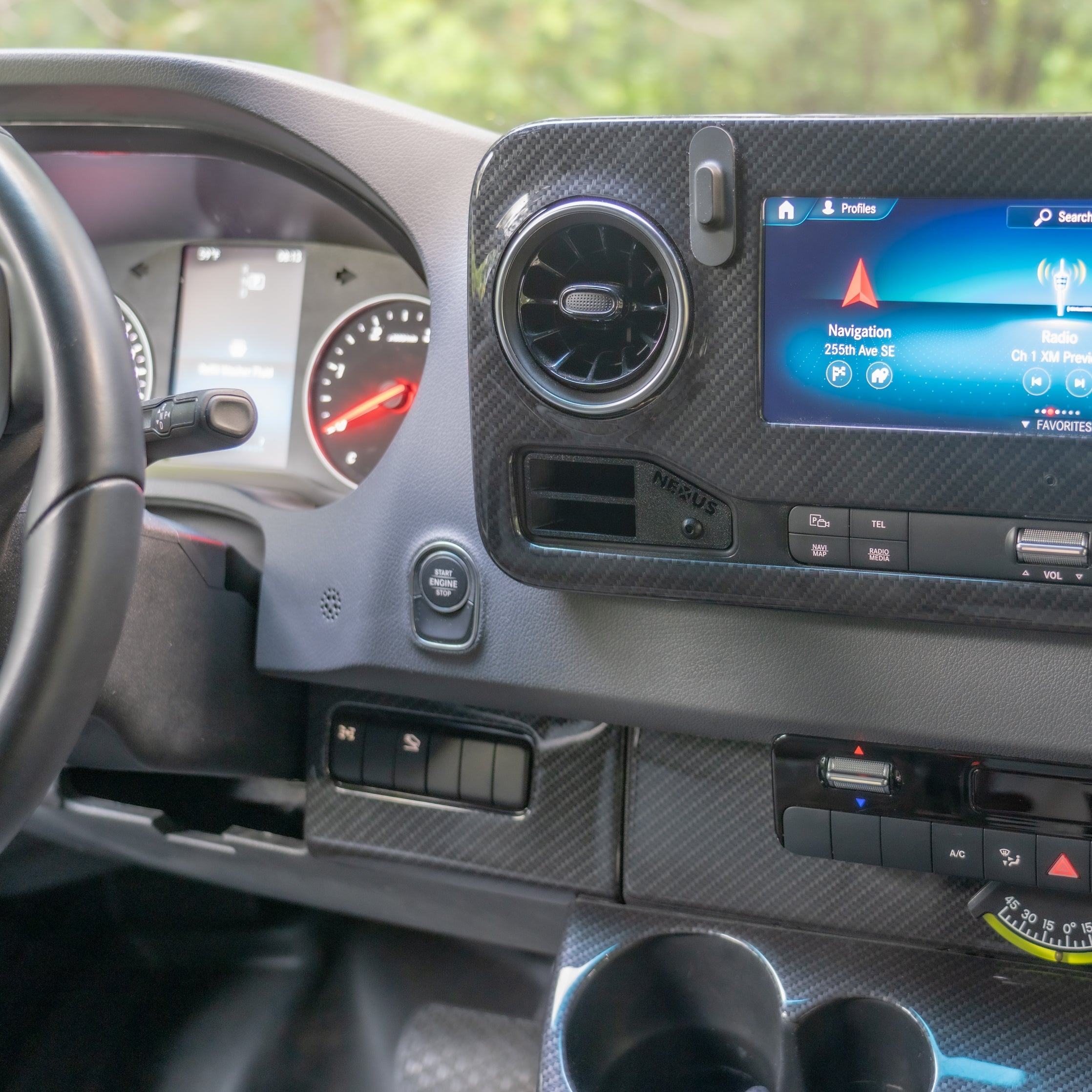 NEXUS Smartphone Cubby Adapter for VS30 Mercedes-Benz Sprinter Vans