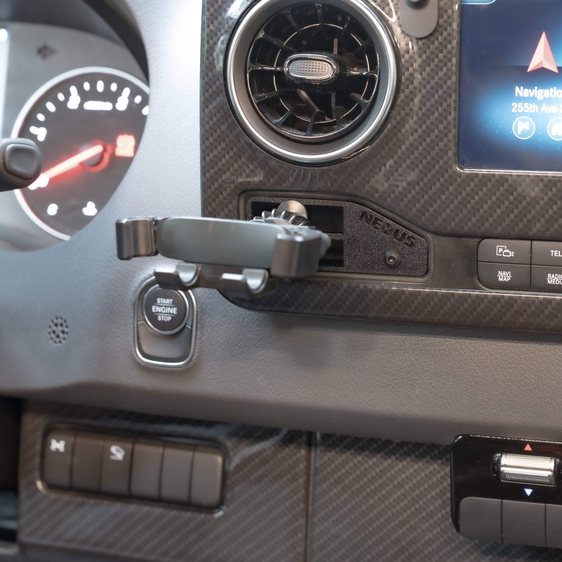 NEXUS Smartphone Cubby Adapter for VS30 Mercedes-Benz Sprinter Vans