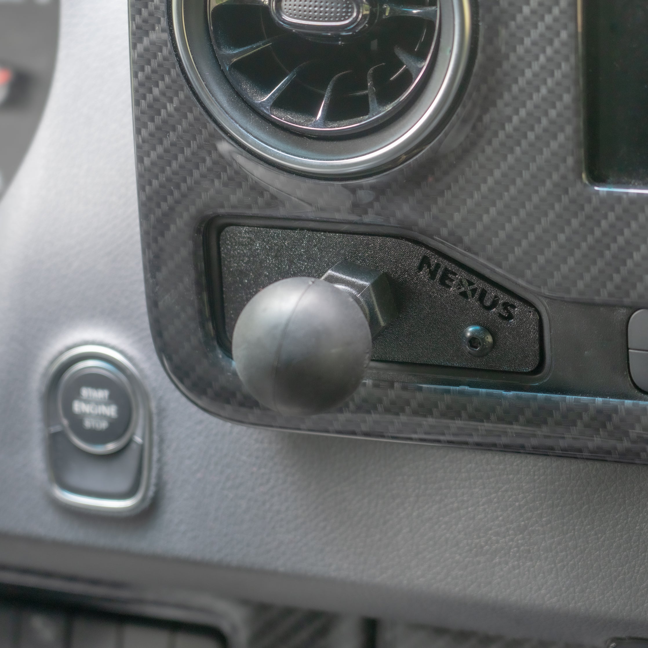 NEXUS 1.5 Inch Ball Cubby Adapter for VS30 Mercedes-Benz Sprinter Vans
