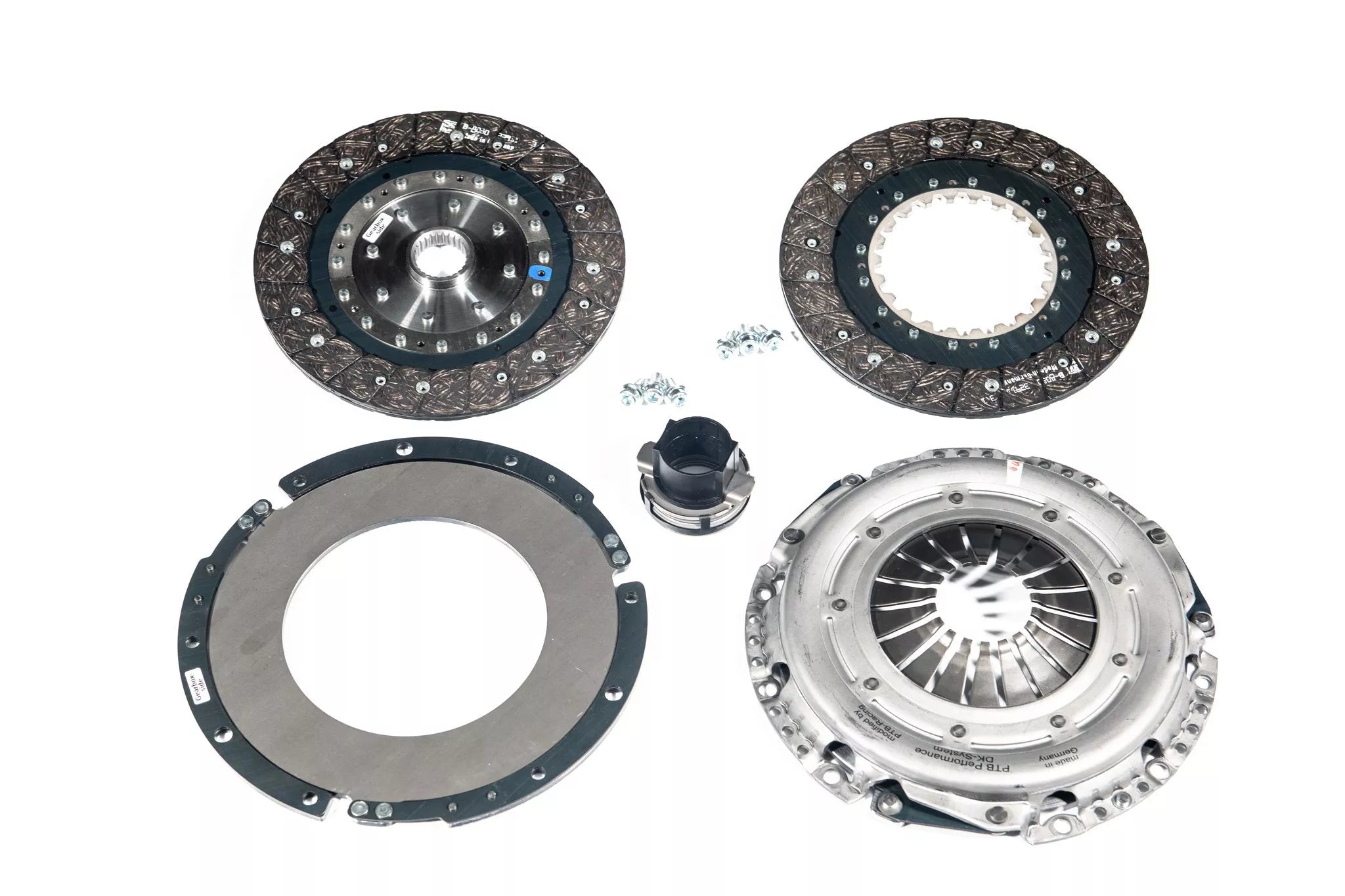 PTB-Racing Twin Disc Clutch Kit with Dual-mass flywheel for BMW M57 E46 / E83