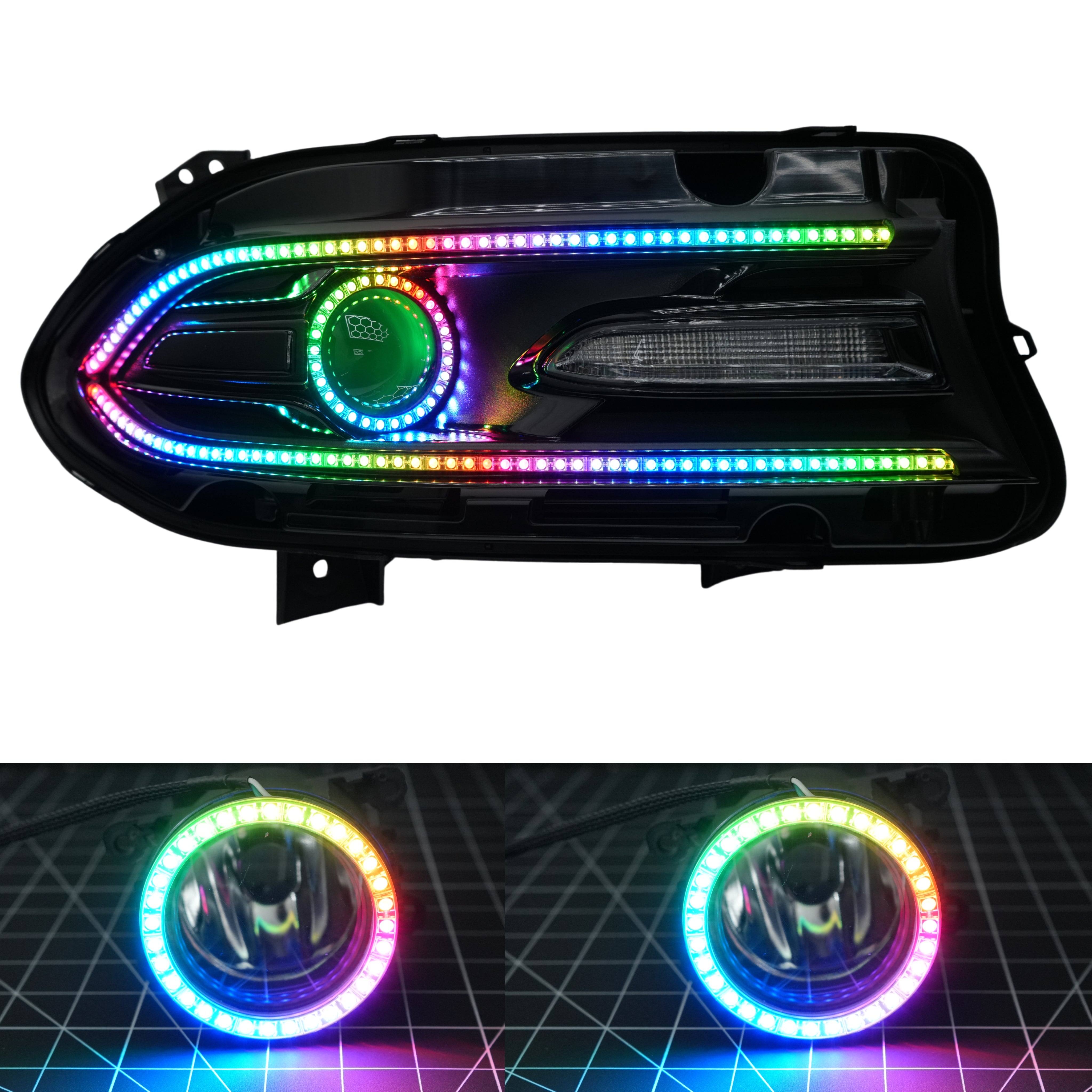 Dodge Charger Flow Series DRL Boards (2015–2024)
