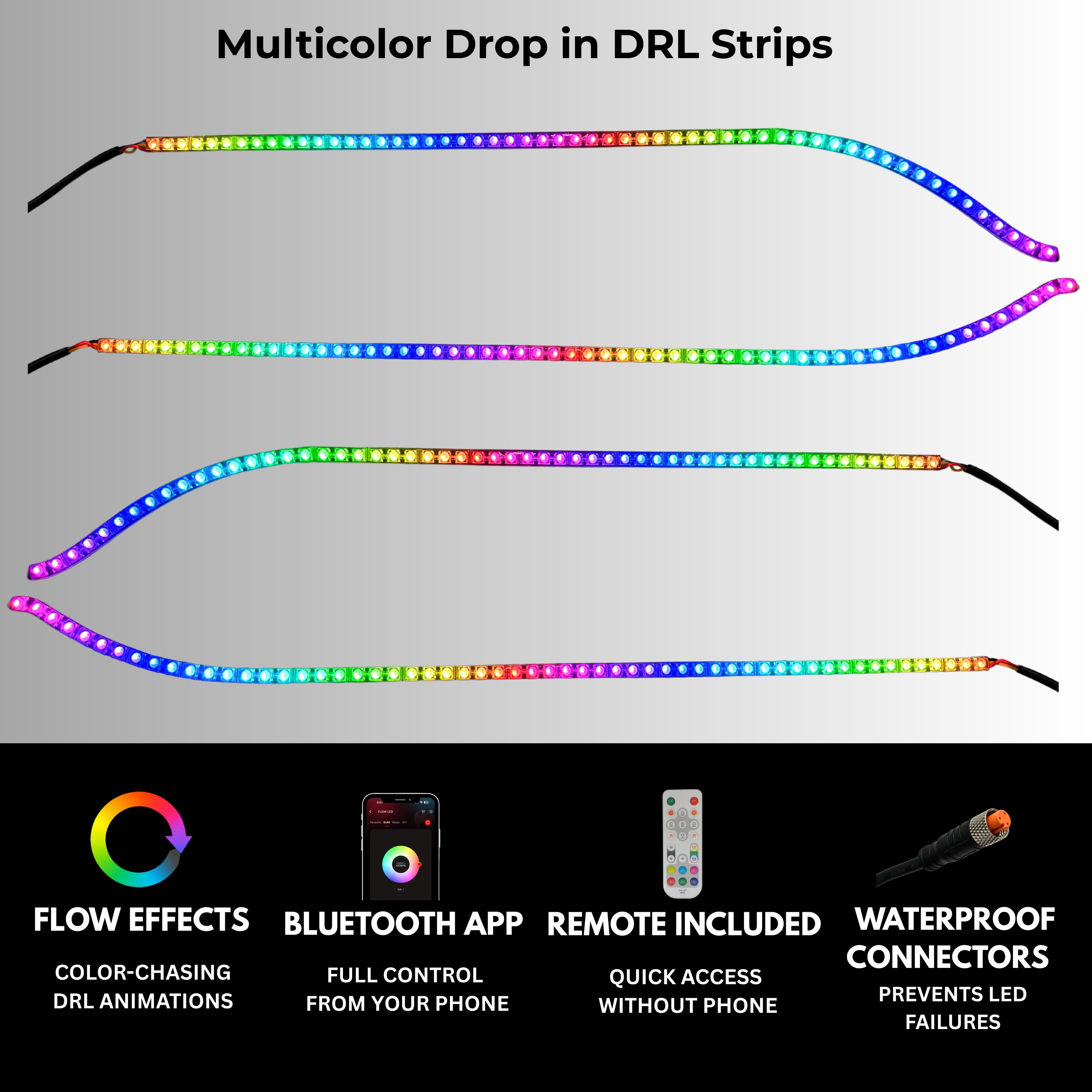 Dodge Charger Flow Series DRL Boards (2015–2024)