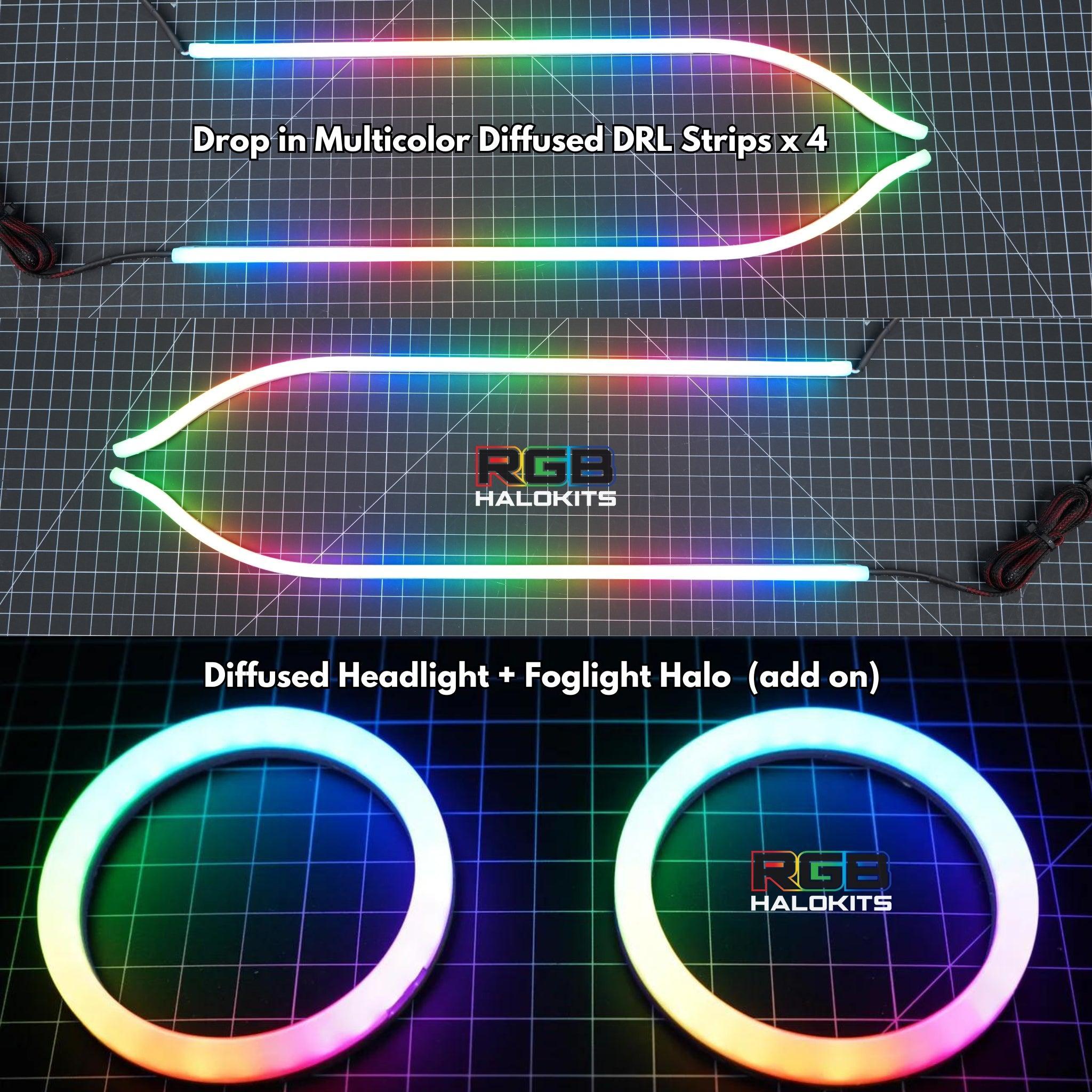 Dodge Charger Flow Series DRL Boards | Diffused LED (2015–2023)
