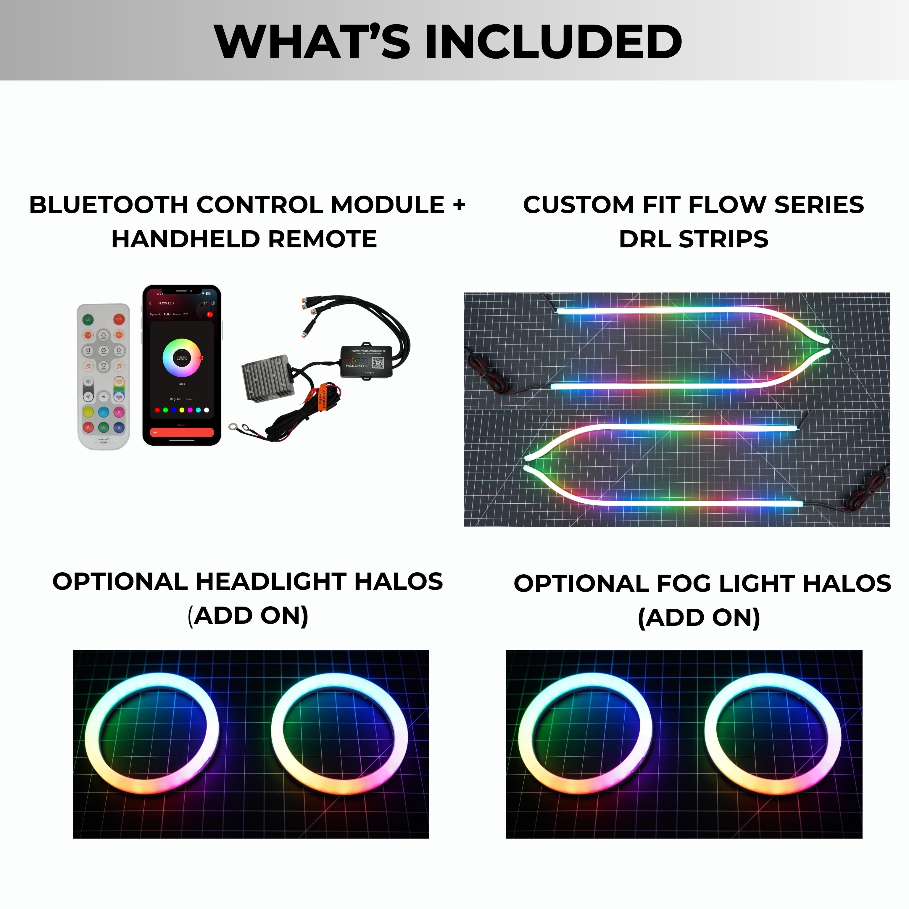 Dodge Charger Flow Series DRL Boards | Diffused LED (2015–2023)