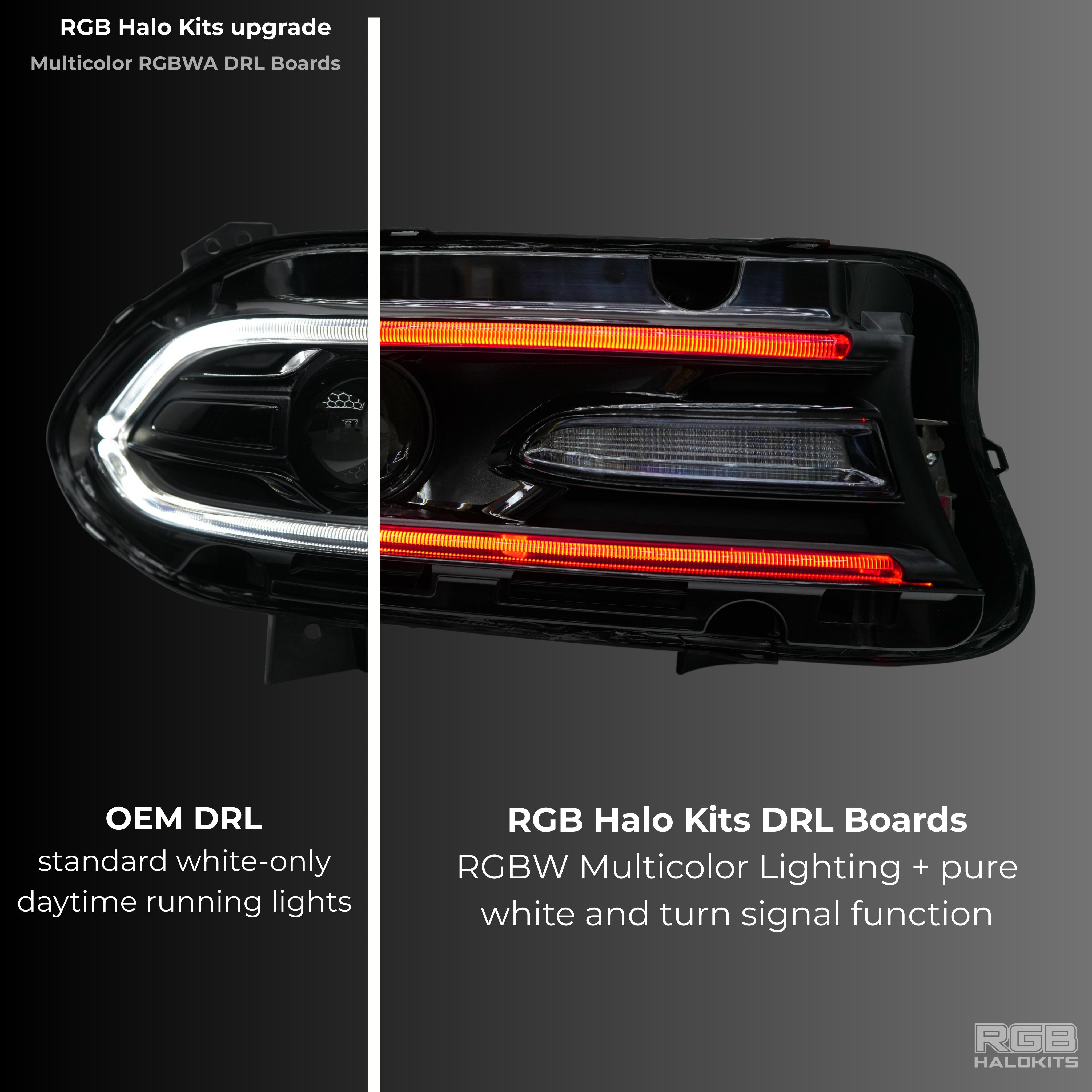 Dodge Charger RGBWA DRL Boards (2015–2024)