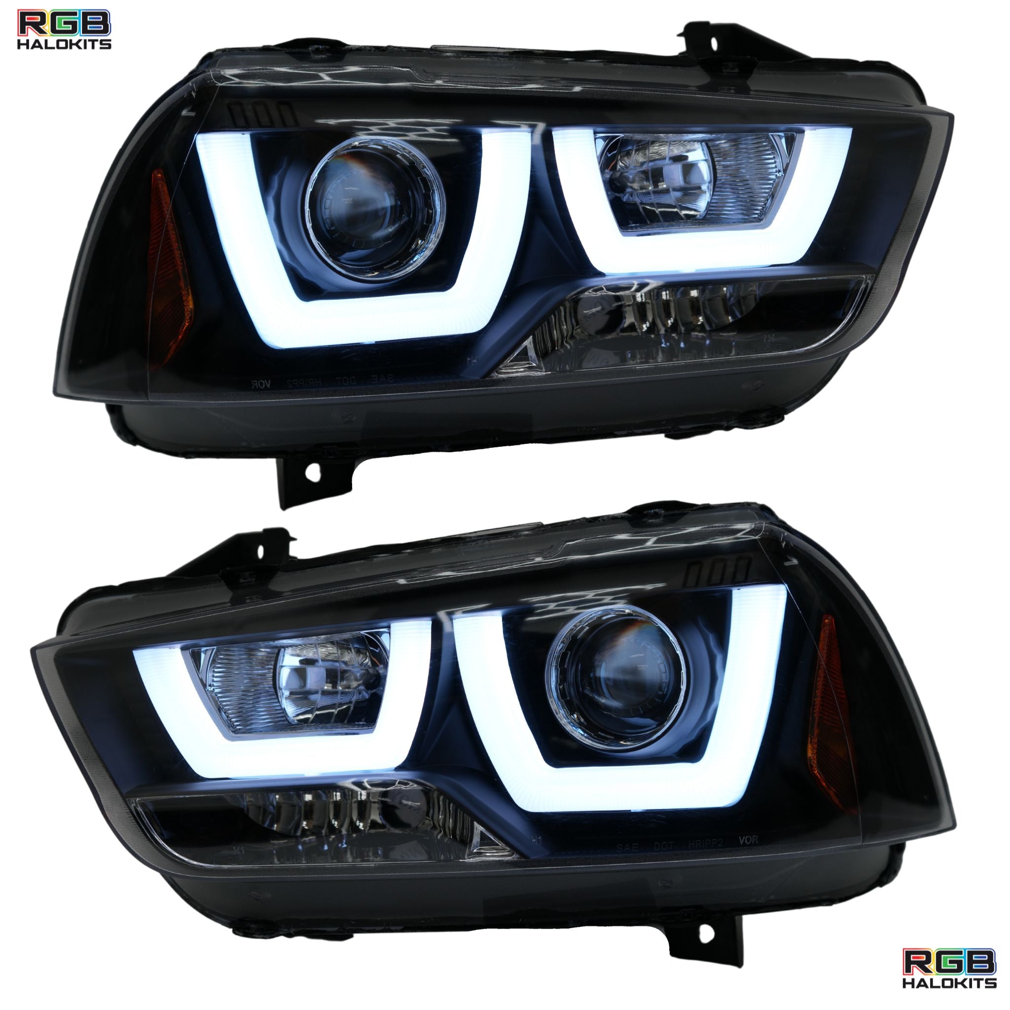 Dodge Charger Spec-D Multicolor Flow DRL Boards (2011–2014)