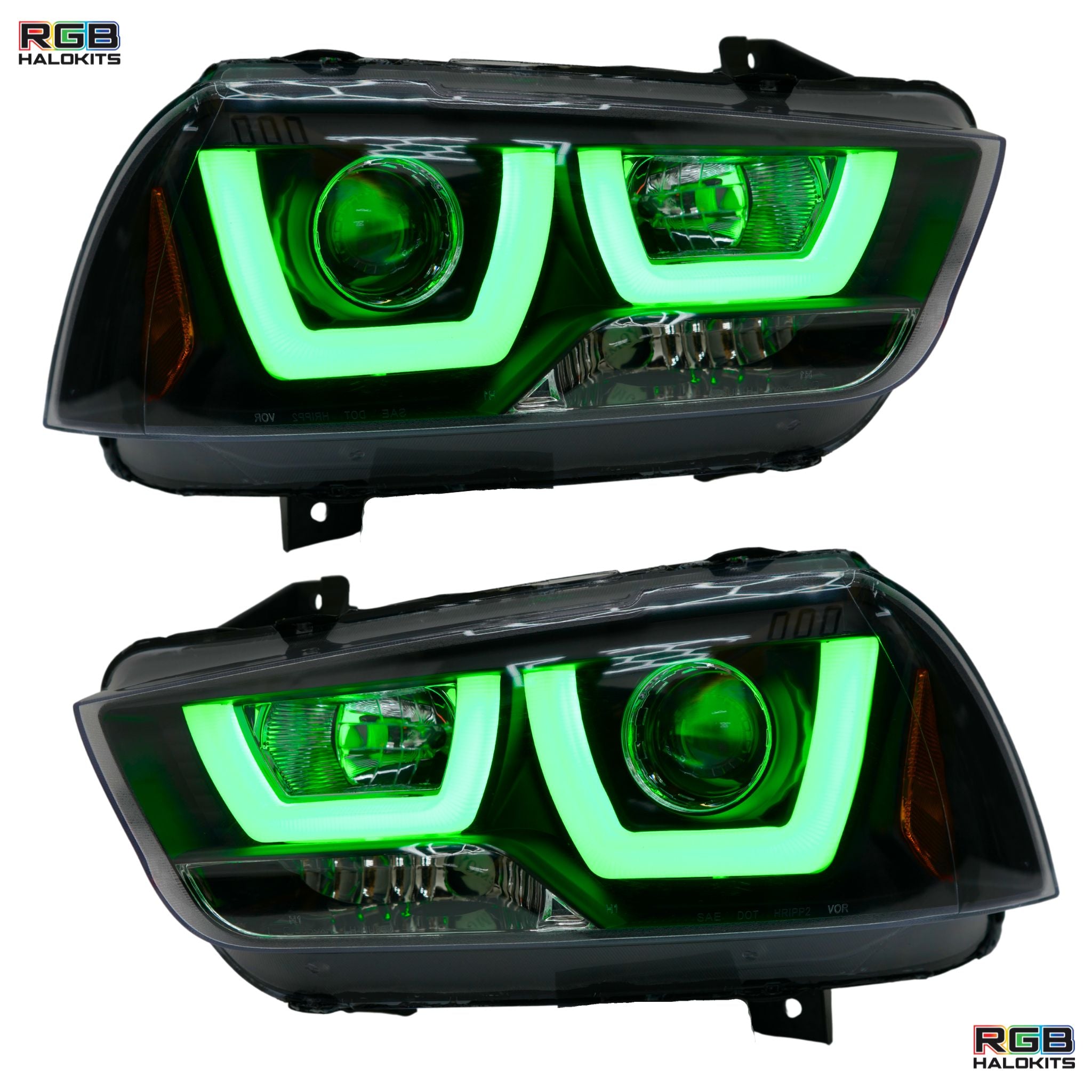 Dodge Charger Spec-D Multicolor Flow DRL Boards (2011–2014)