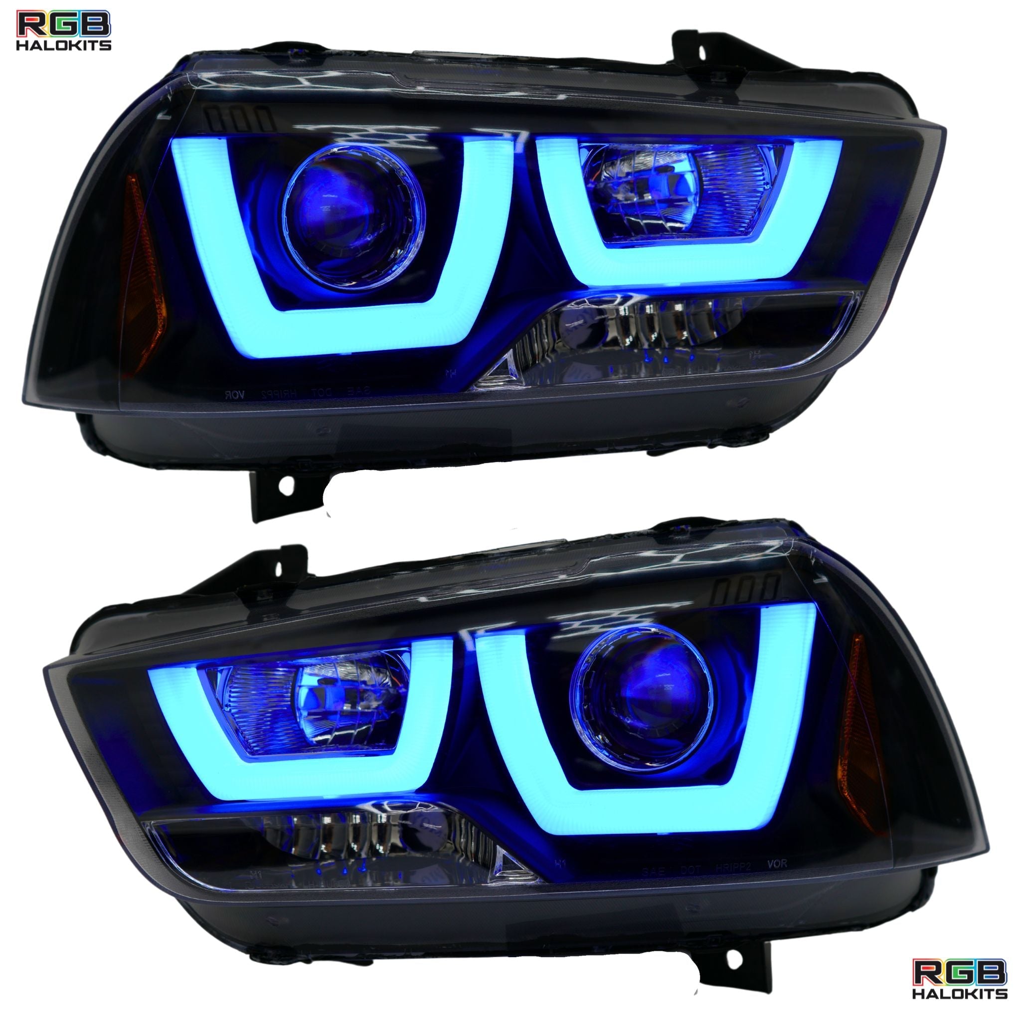 Dodge Charger Spec-D Multicolor Flow DRL Boards (2011–2014)