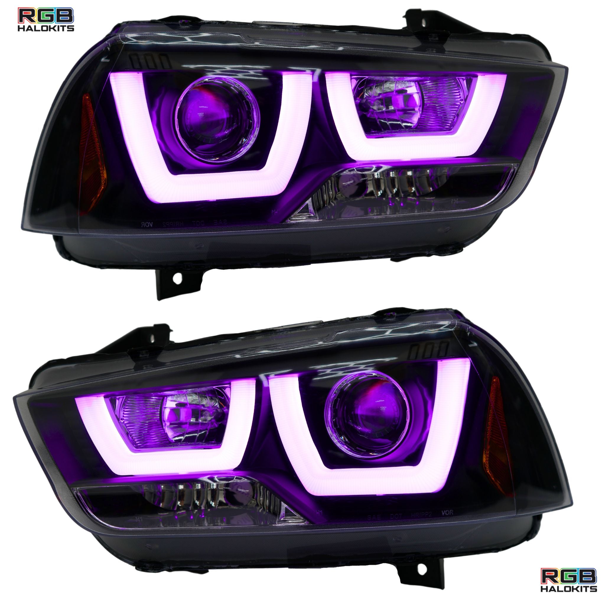 Dodge Charger Spec-D Multicolor Flow DRL Boards (2011–2014)