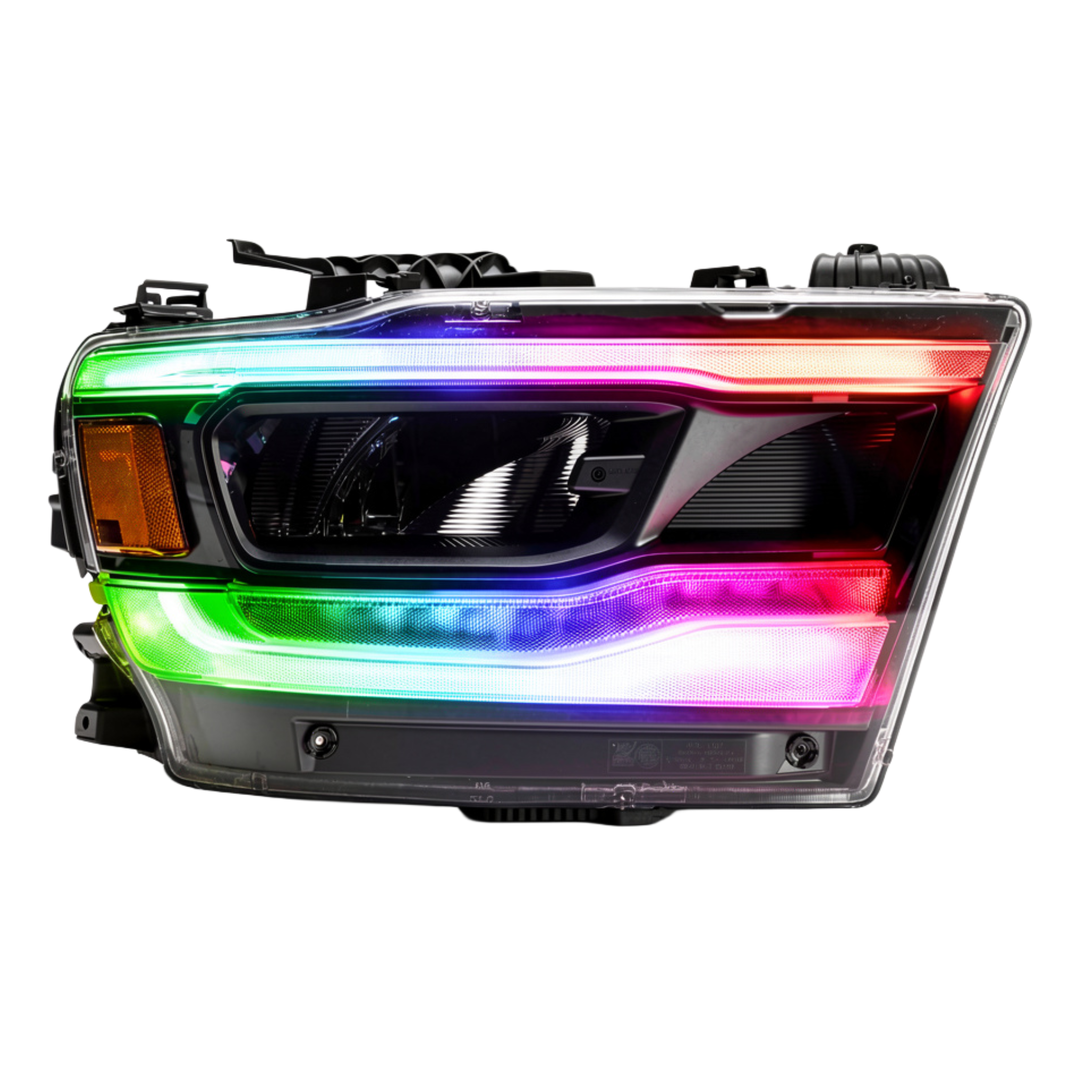 Ram 1500 (Mid-Level Trim) Multicolor DRL Boards (2019–2024)