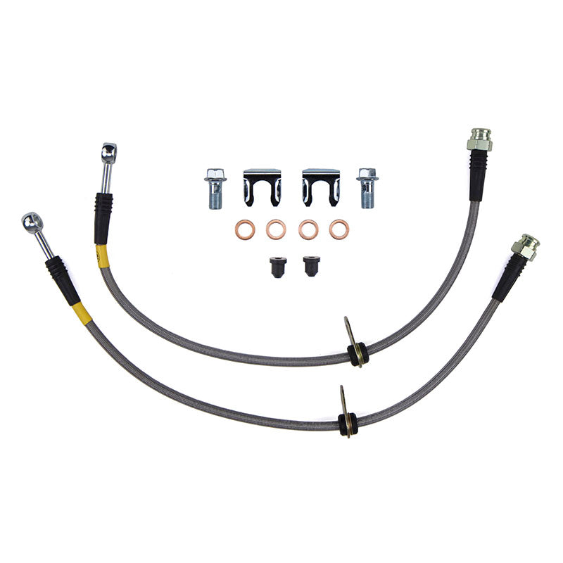 FactionFab Rear Stainless Steel Brake Lines Subaru STI 2018+