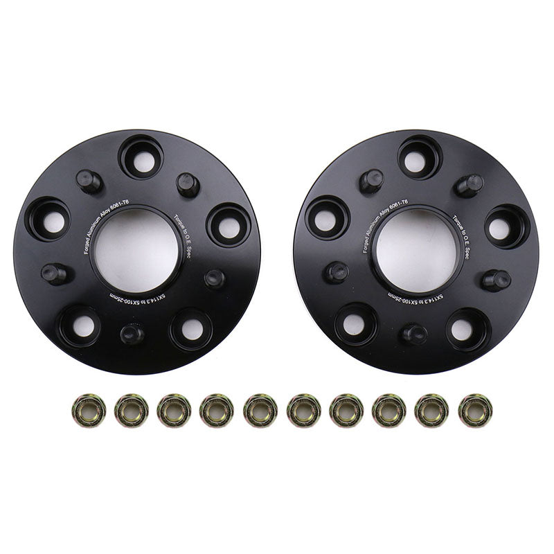 FactionFab Subaru 5x114.3 to 5x100 25mm 56.1 CB Wheel Spacer Conversion Set